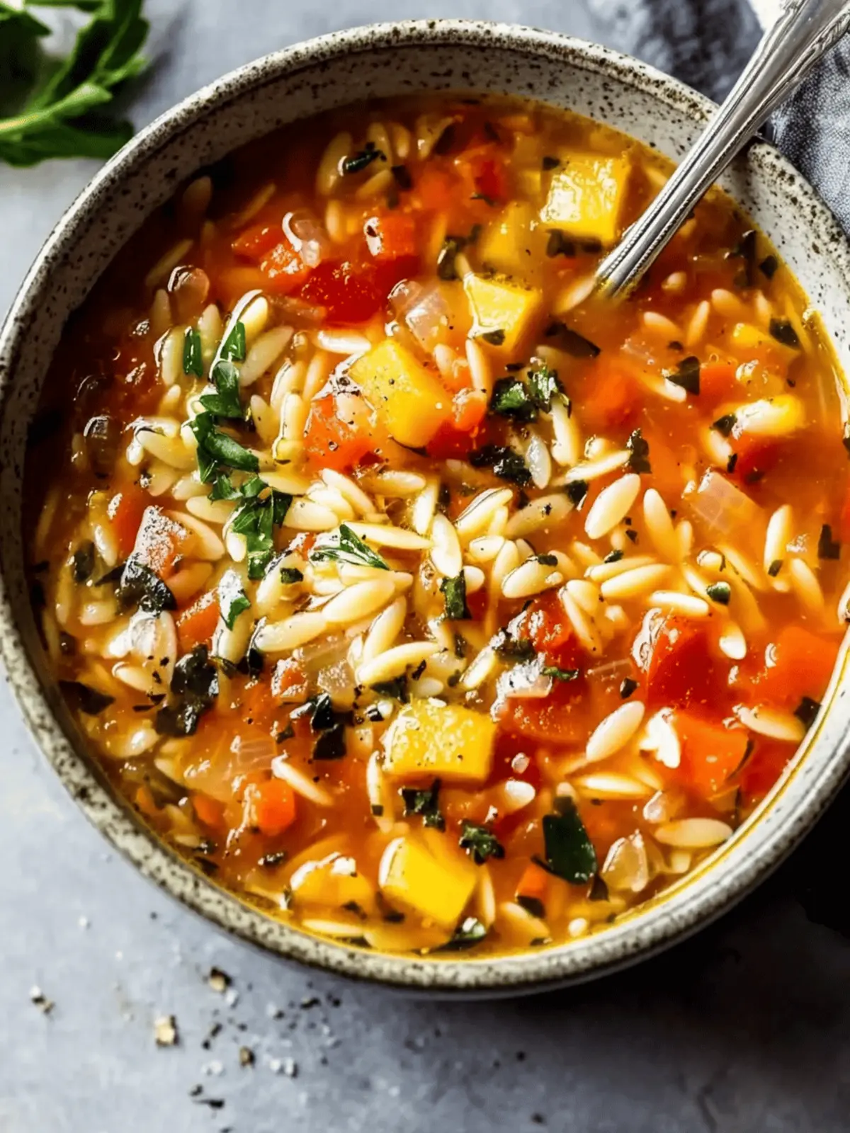 Hearty Vegetable Orzo Soup: A Quick, Customizable Delight 2 Vegetable Orzo Soup