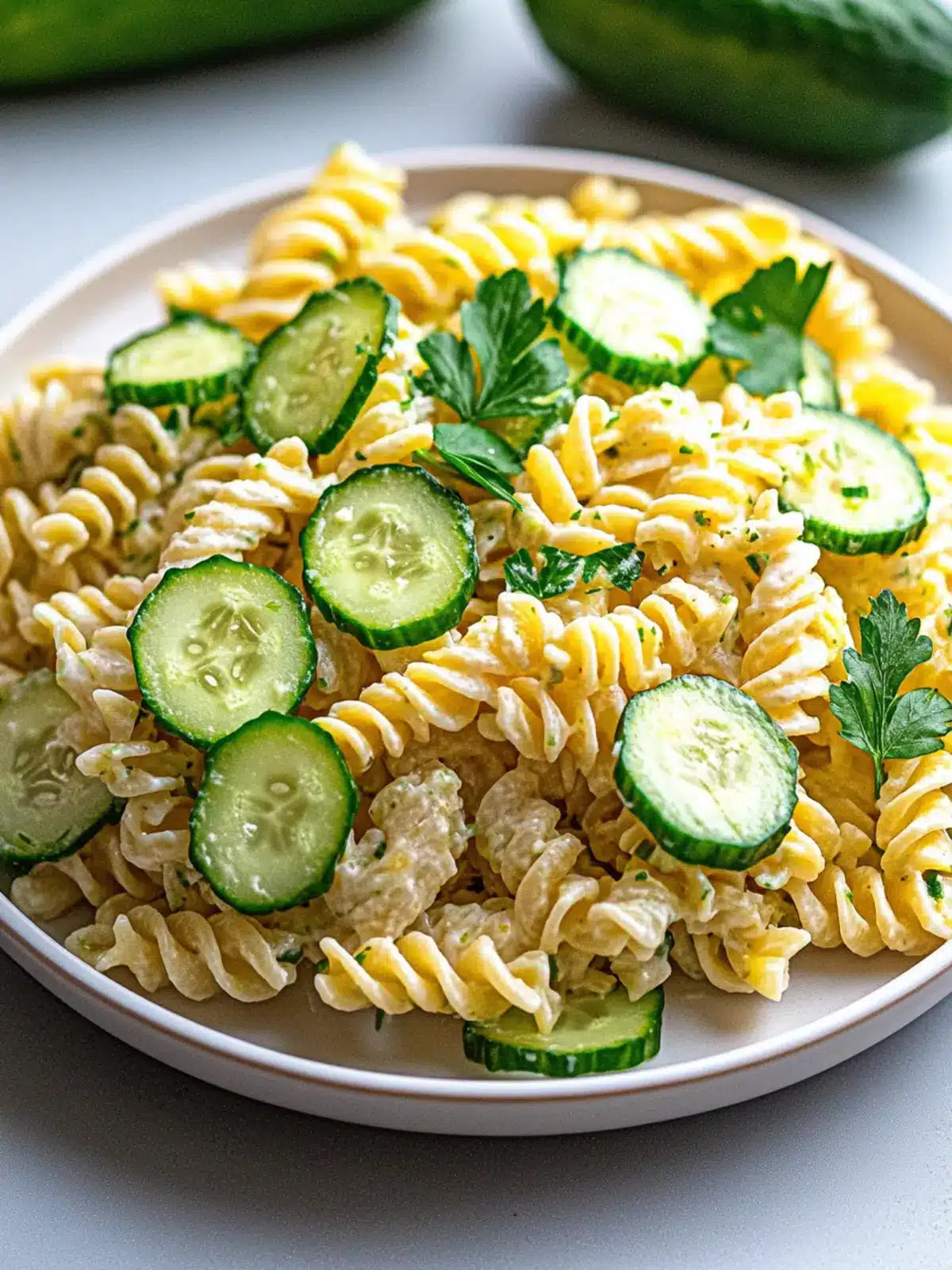 Zesty Lemon Cucumber Pasta Salad That's Perfect for Summer 5 Lemon Cucumber Pasta Salad