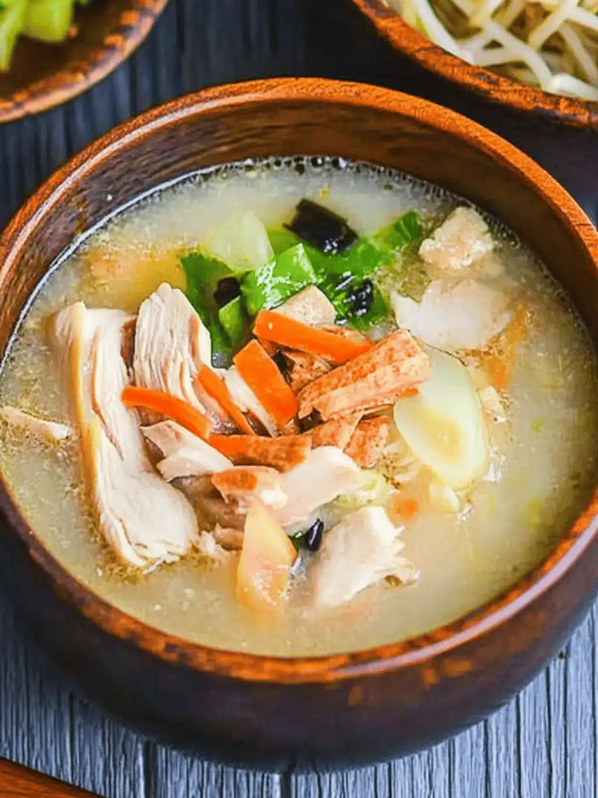 Savor Homemade Chicken Miso Soup (Torijiru) in 35 Minutes 3 Chicken Miso Soup (Torijiru)