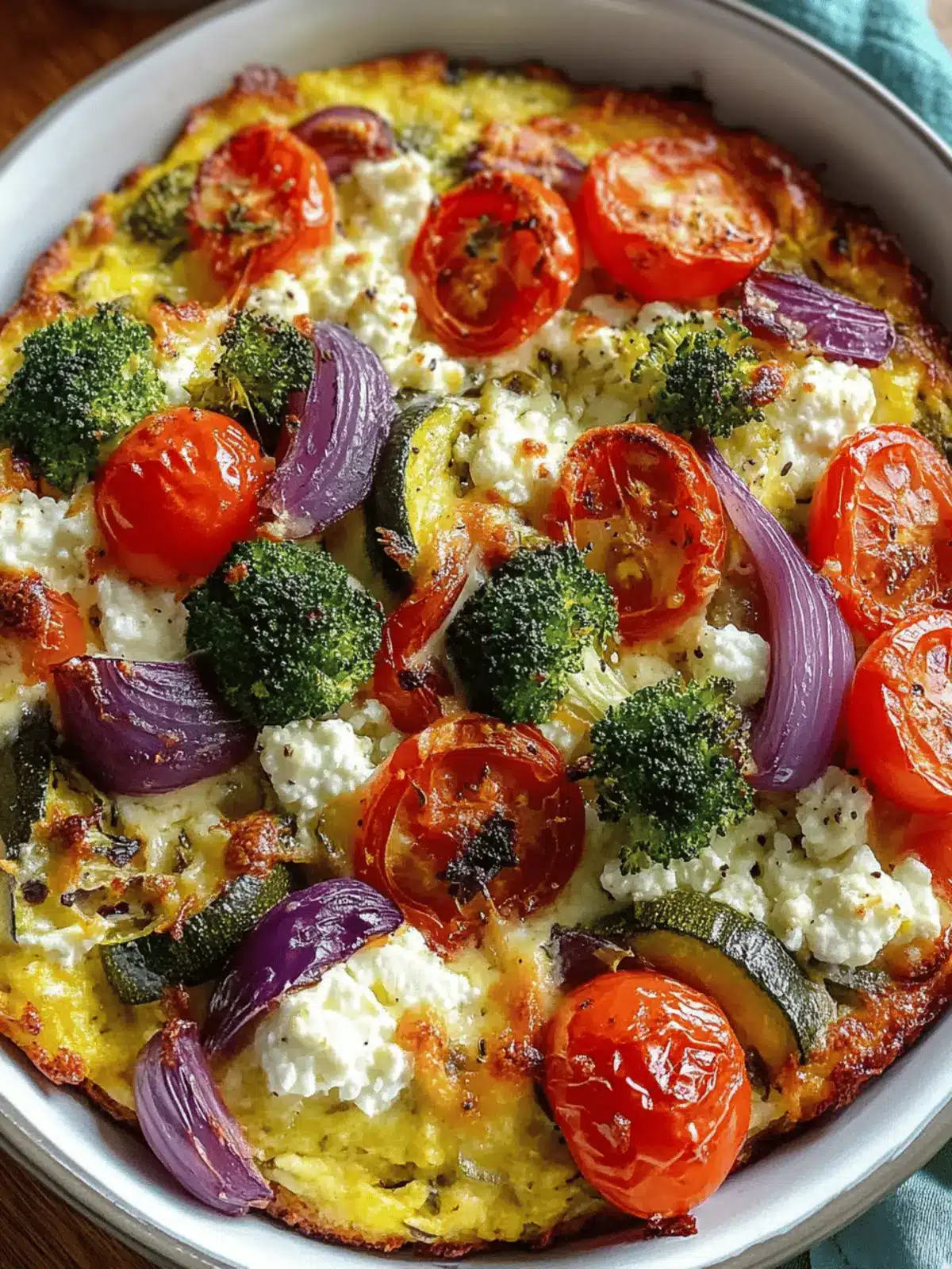 High-Protein Veggie Bake with Cottage Cheese You’ll Love! 3 High-Protein Veggie Bake with Cottage Cheese