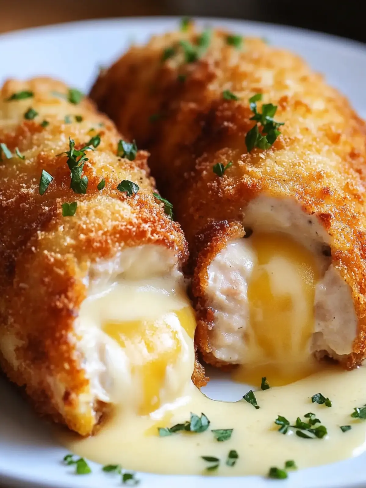 Gluten-Free Chicken Cordon Bleu with Creamy Swiss Cheese Bliss 5 Chicken Cordon Bleu with Swiss Cheese Sauce