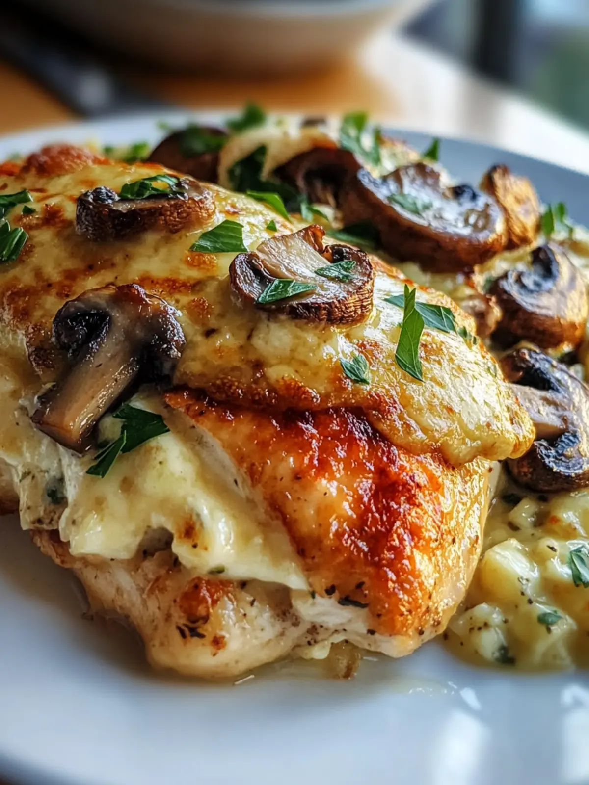 Gouda & Mushroom Stuffed Chicken: Your New Comfort Food Star 5 Gouda & Mushroom Stuffed Chicken