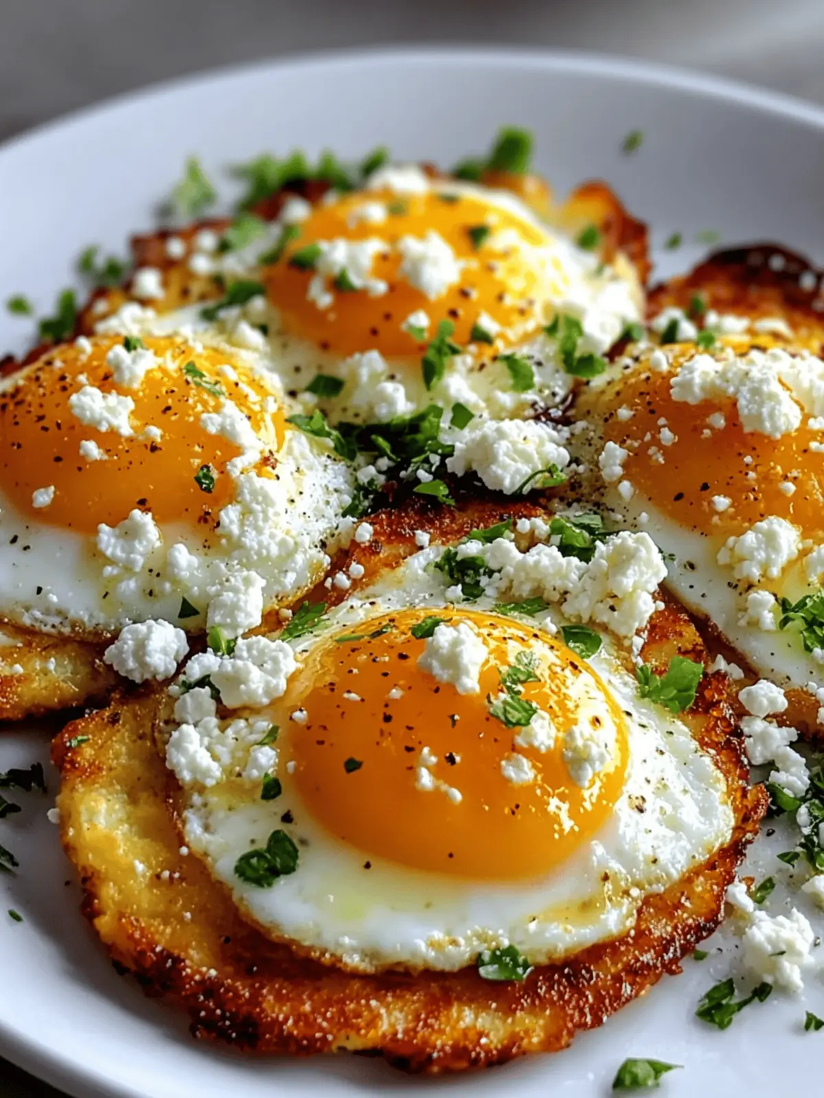 Crispy Feta Fried Eggs for a Flavor-Packed Morning Boost 4 Crispy Feta Fried Eggs