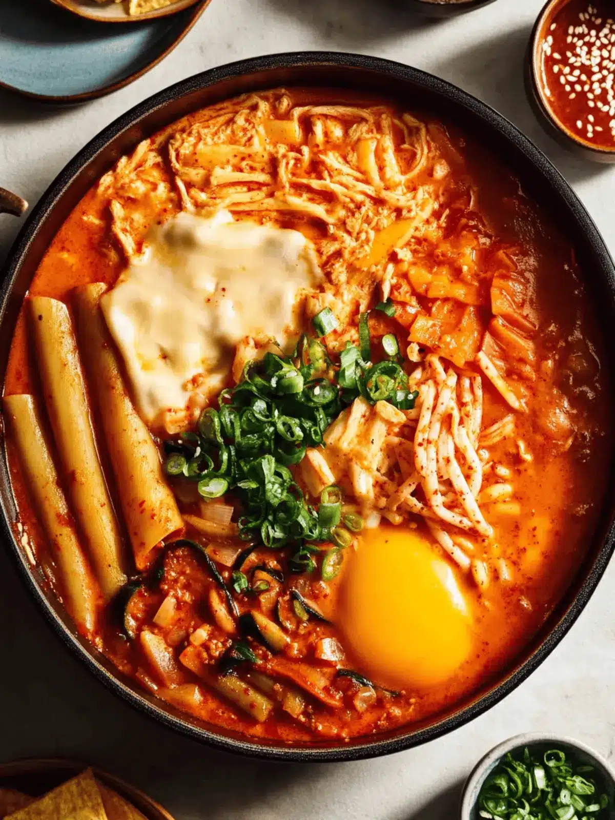 Soul-Warming Budae Jjigae (Korean Army Stew) for Cozy Nights 2 Budae Jjigae (Korean Army Stew)
