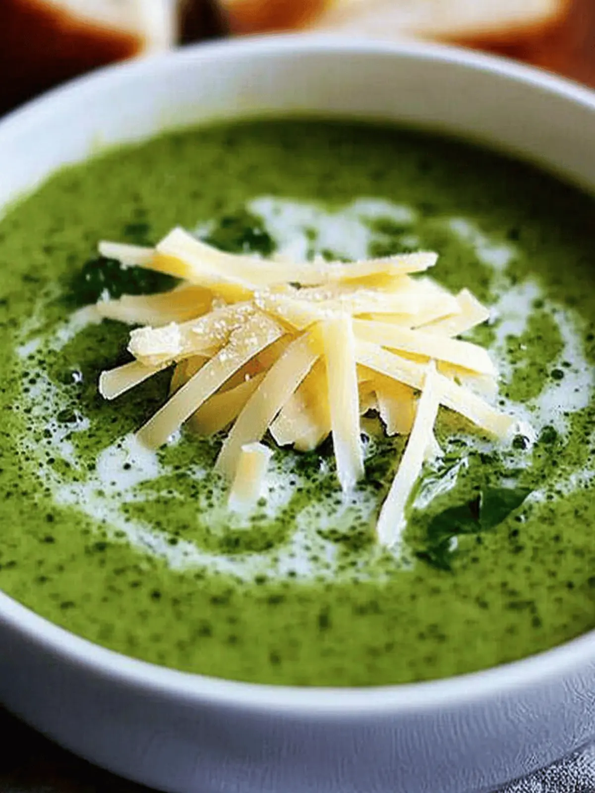 Creamy Spinach Soup with Gruyere for Ultimate Comfort 3 Spinach Soup with Gruyere