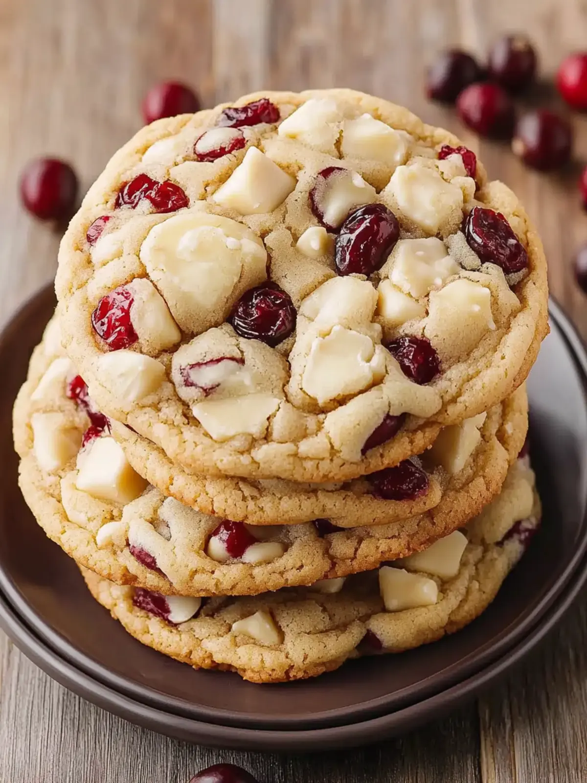 Soft White Chocolate Cranberry Cookies with a Zesty Boost 4 White Chocolate Cranberry Cookies