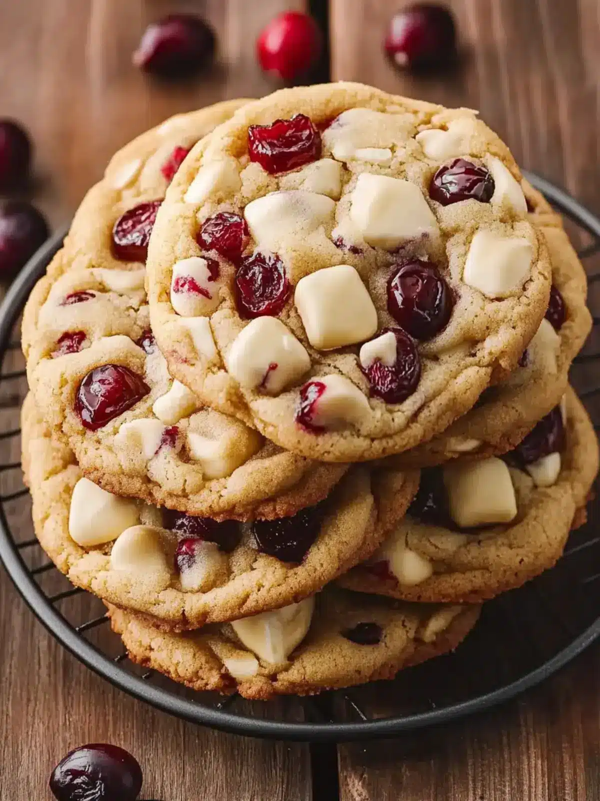 Soft White Chocolate Cranberry Cookies with a Zesty Boost 5 White Chocolate Cranberry Cookies