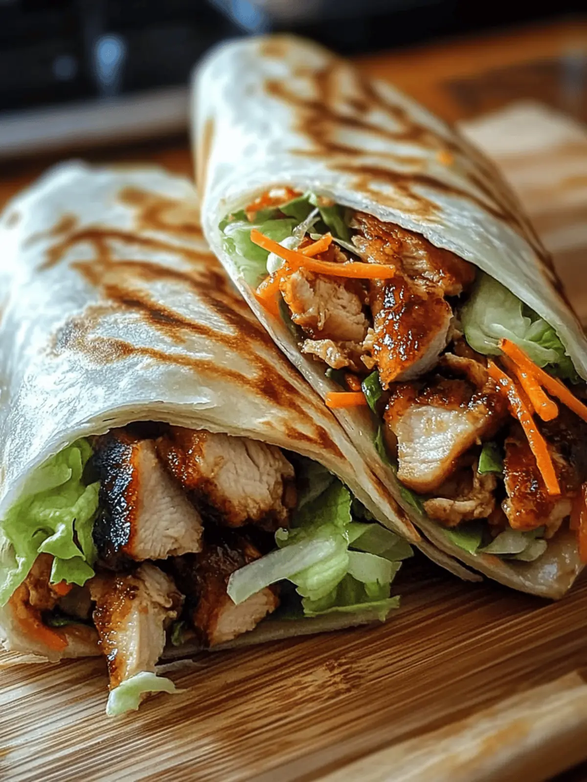 Customizable Teriyaki Chicken Wrap Recipe for Quick Flavor Boost 4 Teriyaki Chicken Wrap Recipe