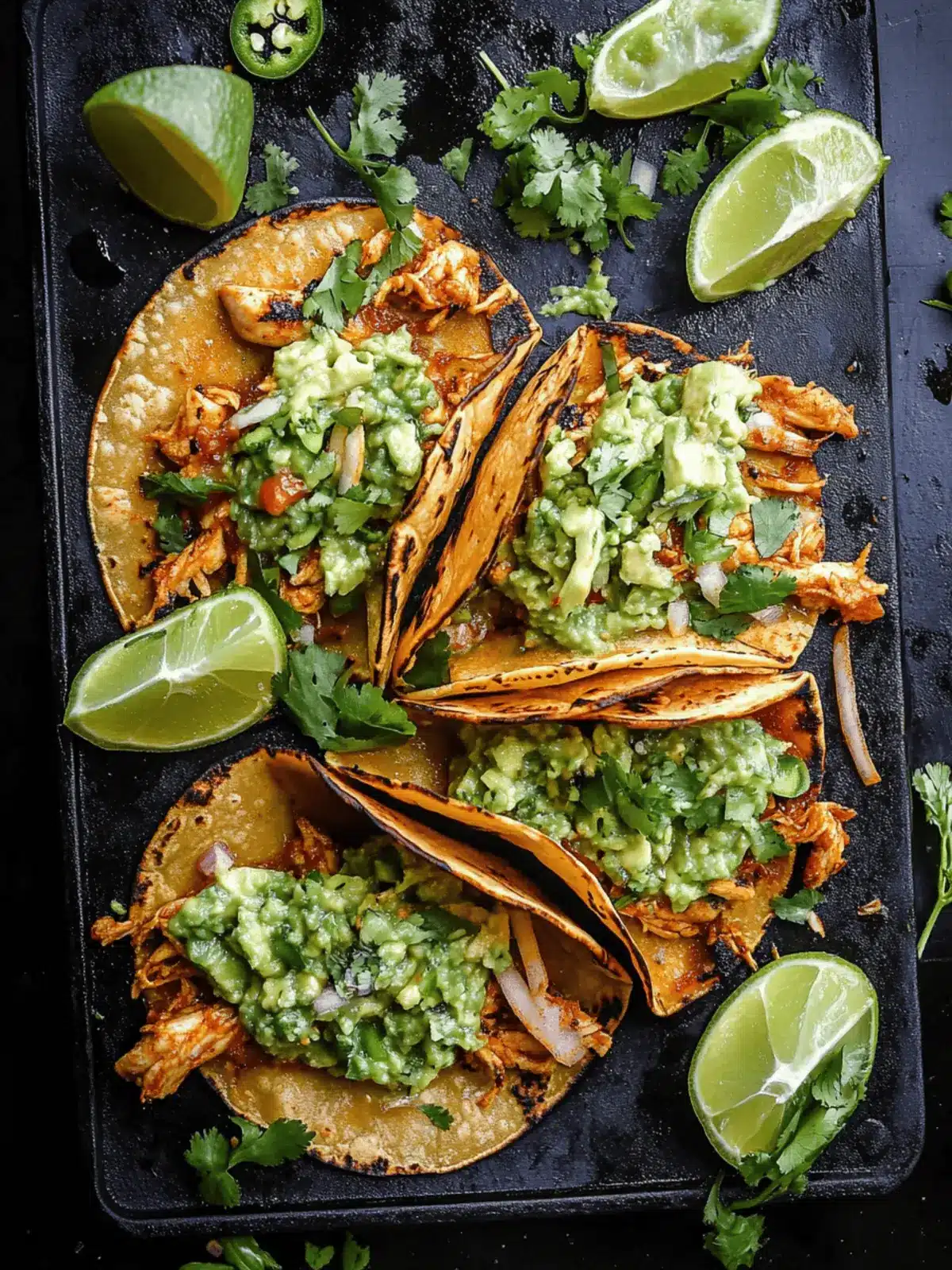 Crispy Poblano Chicken Tacos with Avocado-Jalapeño Salsa Bliss 2 Crispy Poblano Chicken Tacos with Avocado-Jalapeño Salsa