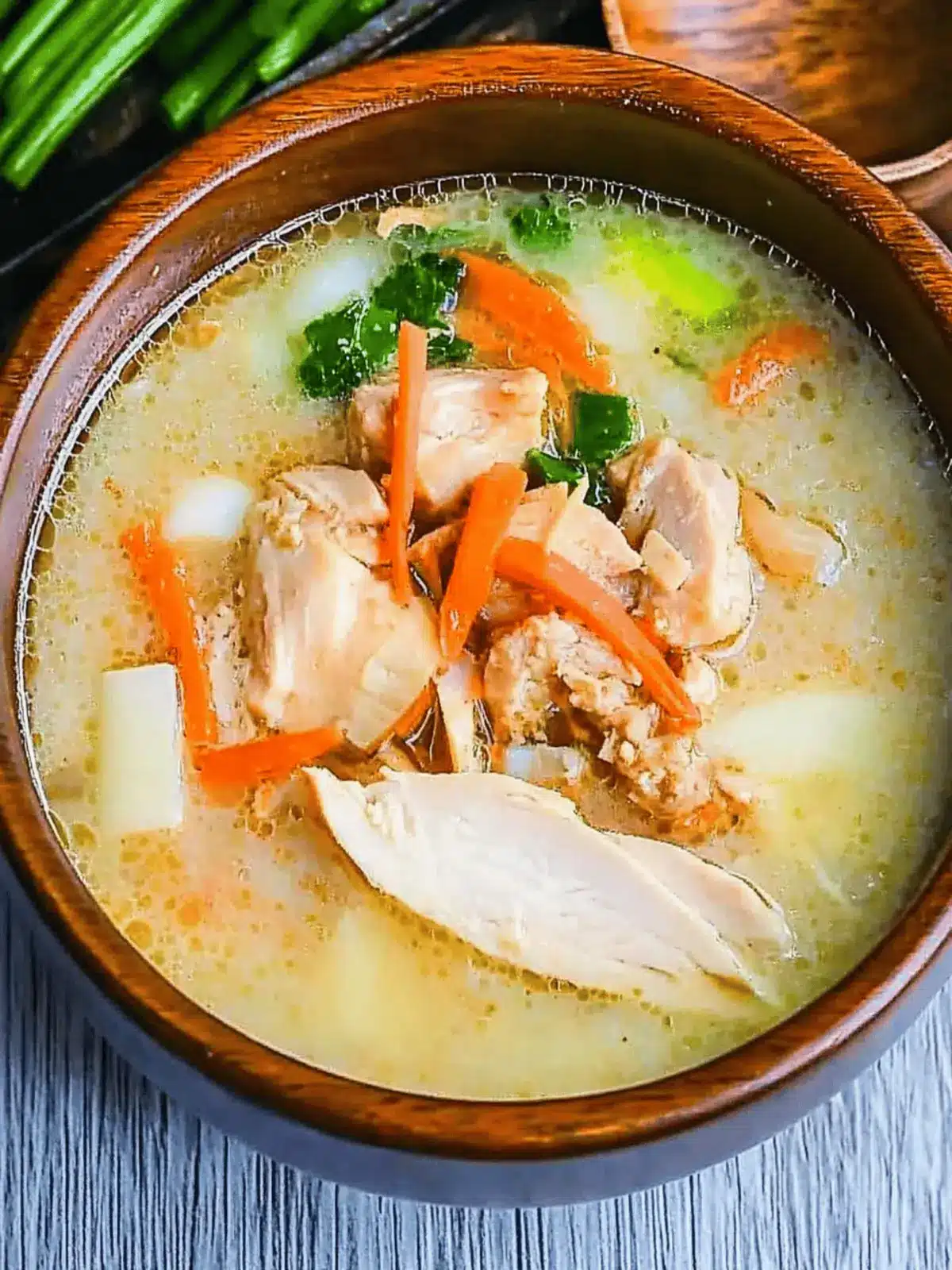 Savor Homemade Chicken Miso Soup (Torijiru) in 35 Minutes 5 Chicken Miso Soup (Torijiru)