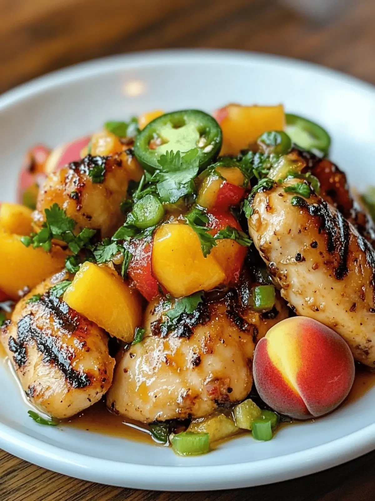 Jalapeno Peach Chicken Recipe: Sweet & Spicy Bliss at Home 2 Jalapeno Peach Chicken Recipe