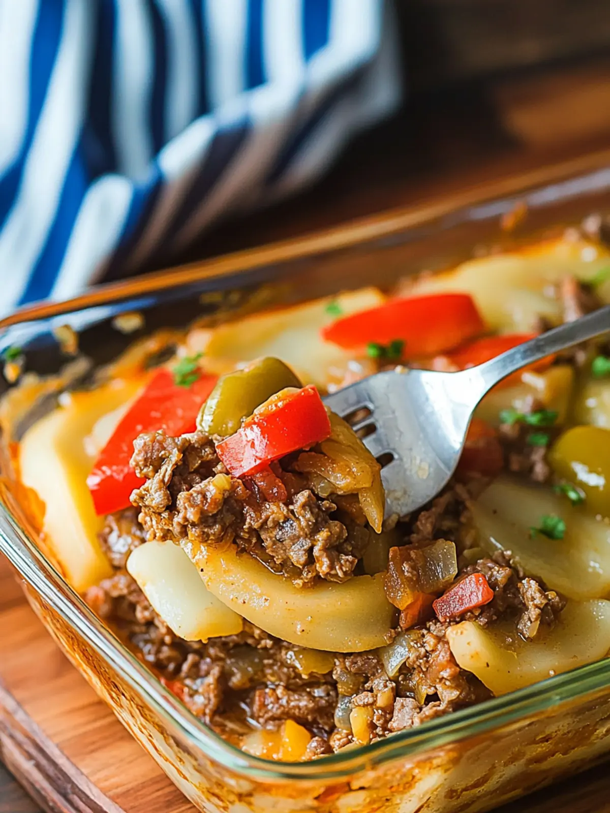 Savory Southern Five Layer Beef Casserole That Heals the Soul 3 Southern Five Layer Beef Casserole
