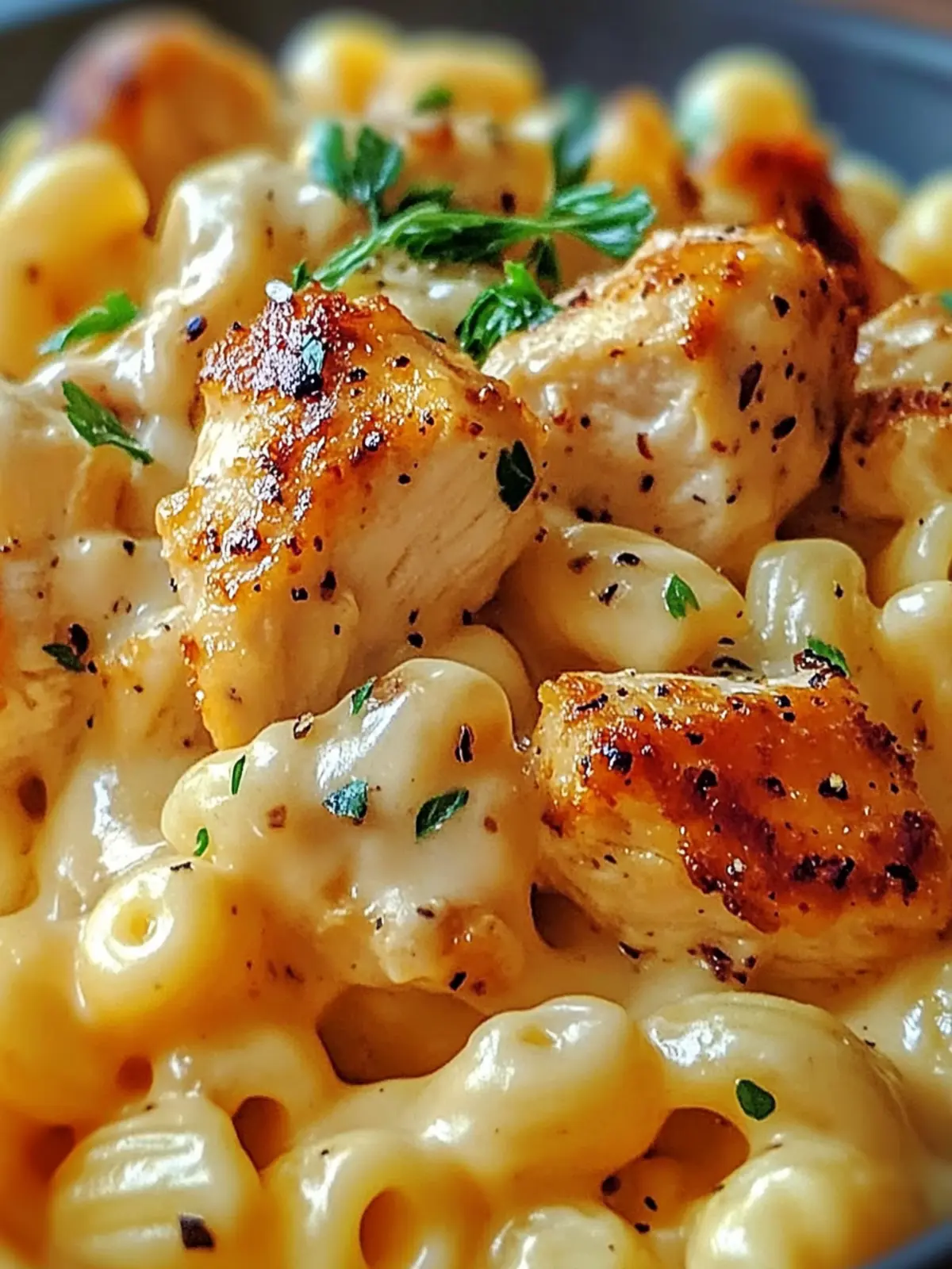 Savory Honey Pepper Chicken Mac and Cheese You'll Crave 2 Honey Pepper Chicken Mac and Cheese