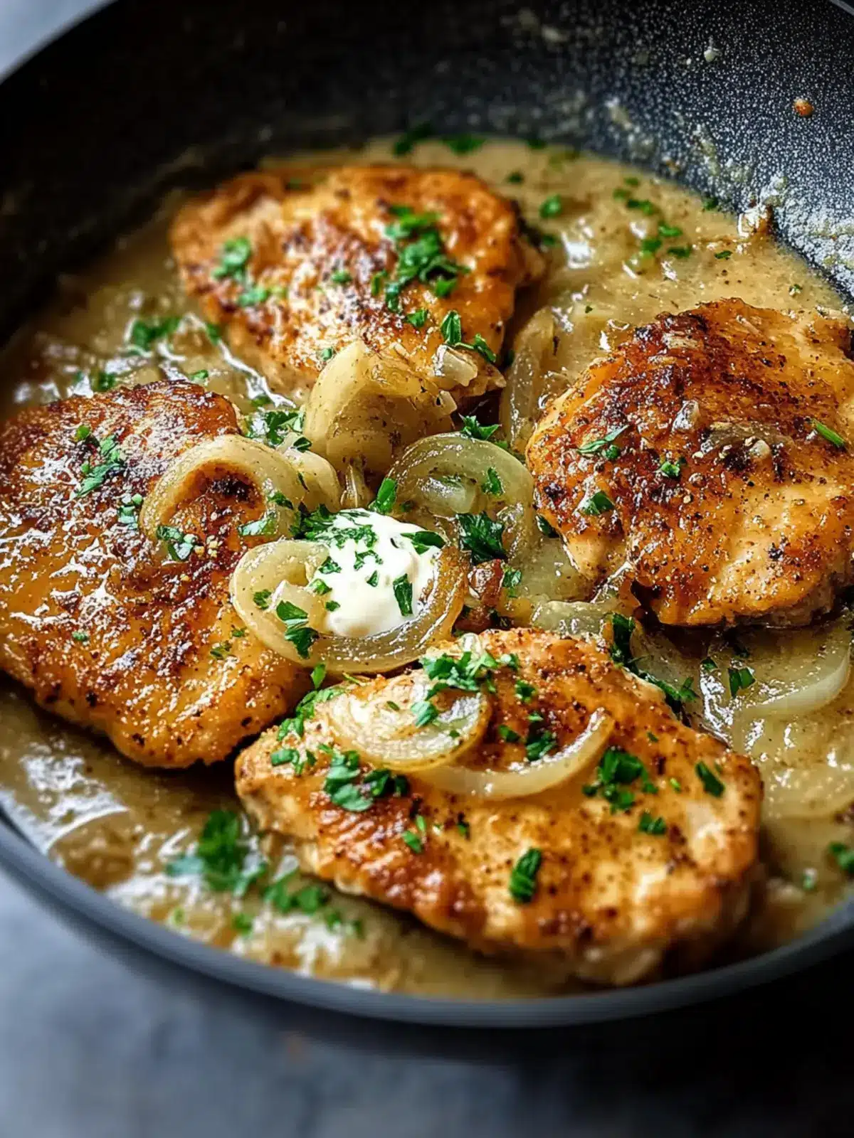 Sour Cream Onion Chicken: A Cozy Weeknight Delight 2 Sour Cream Onion Chicken