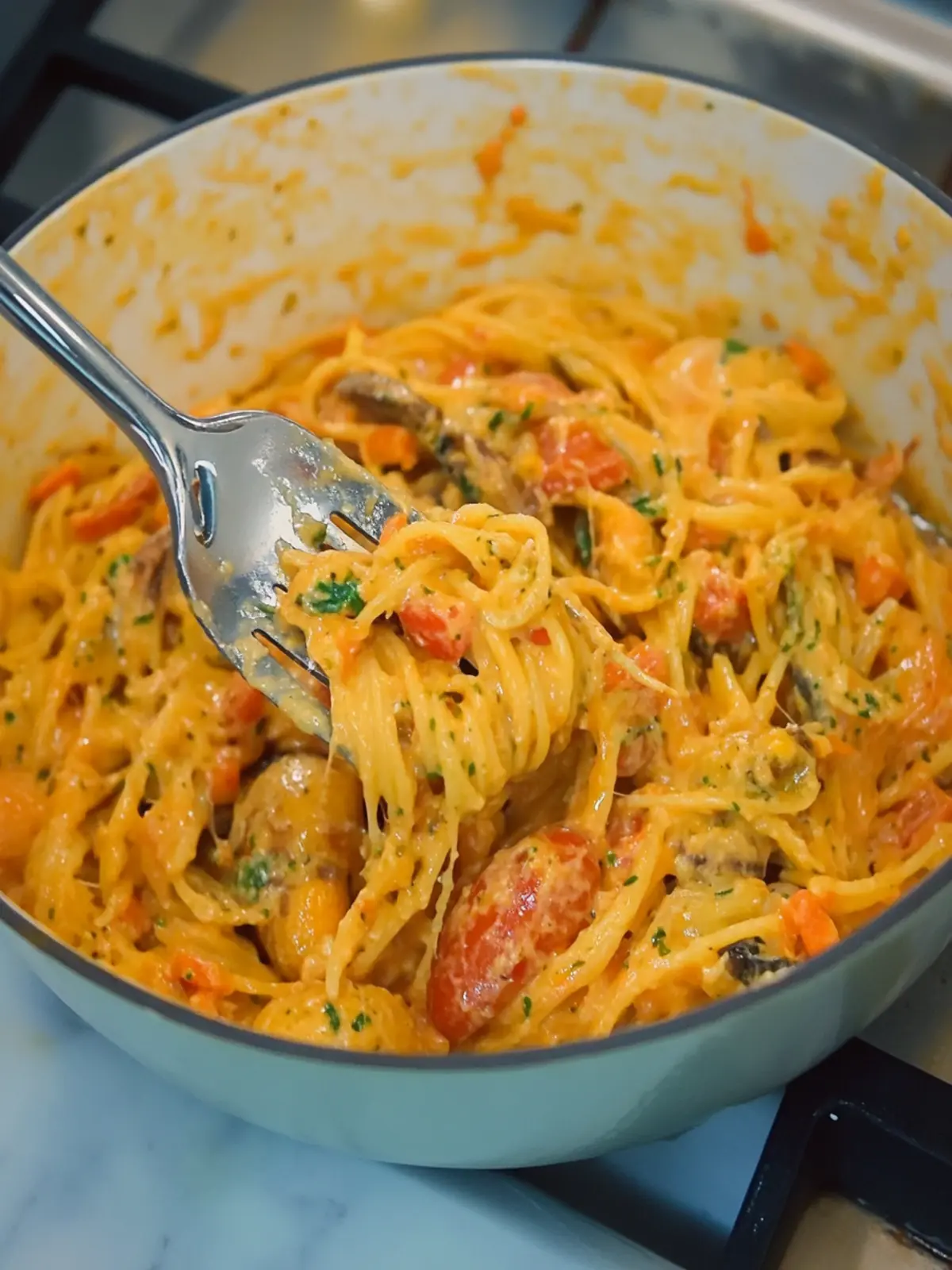 Creamy Roasted Veggie Pasta You'll Crave Every Day 2 Creamy Roasted Veggie Pasta