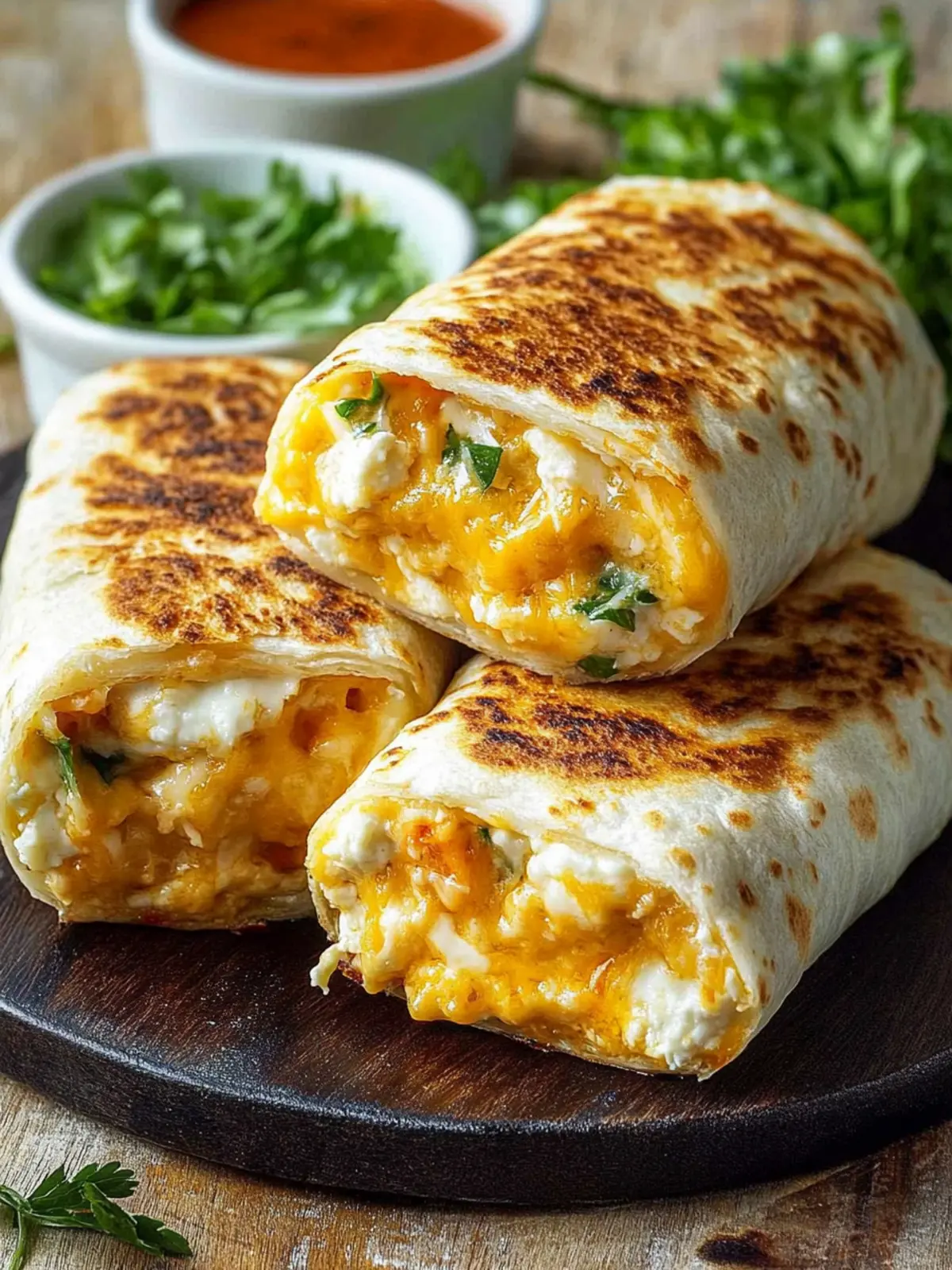 Cheese-Crusted Wraps: Quick, Cheesy Bliss for Any Meal 2 Cheese-Crusted Wraps