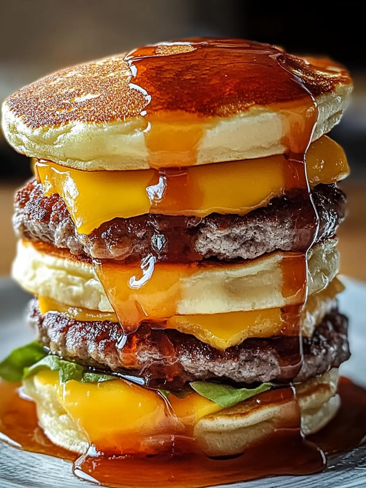 Smash Burger Pancakes Unique Twist for Breakfast Bliss 2 Smash Burger Pancakes Unique Twist