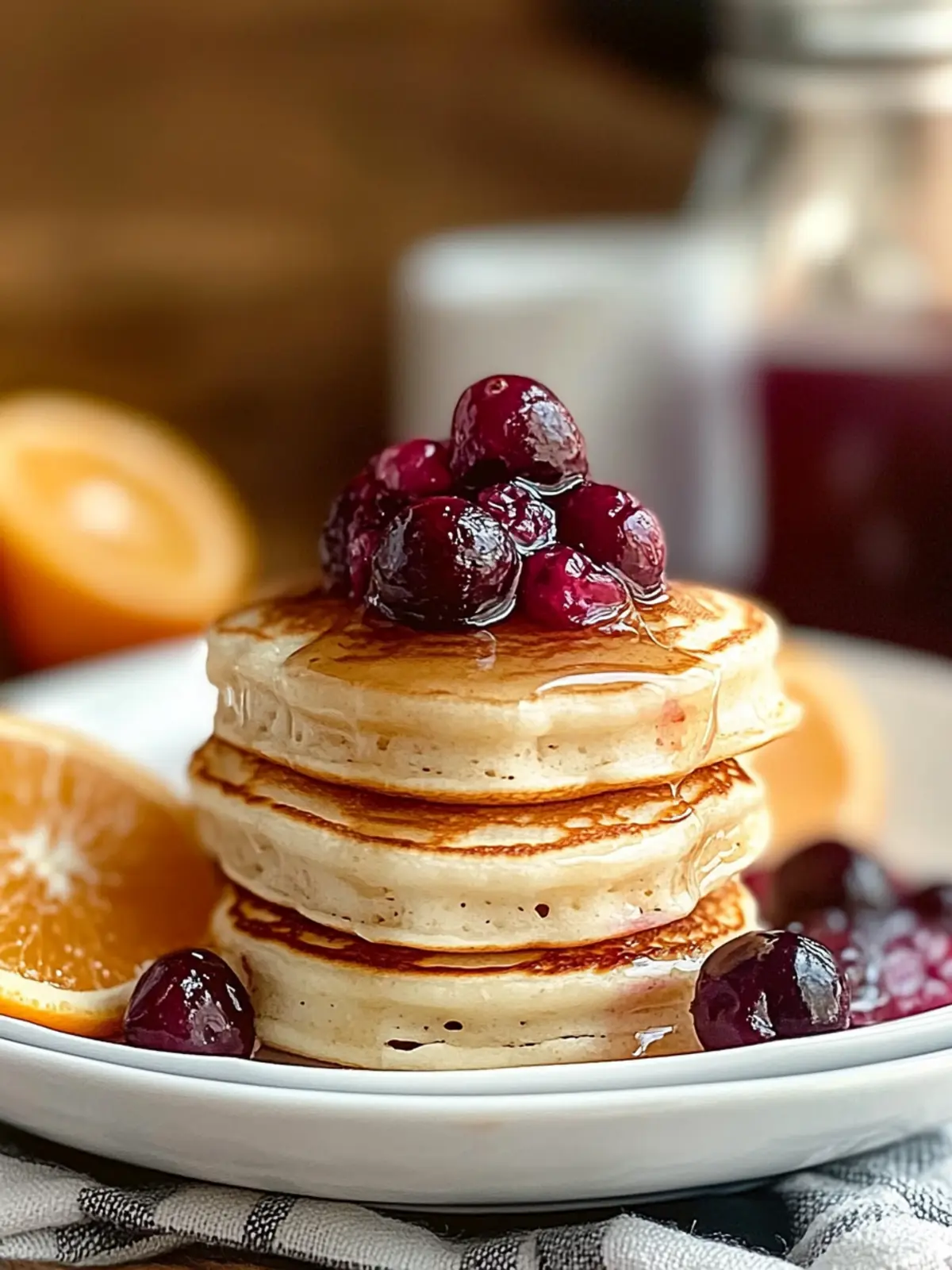 Cranberry Orange Buttermilk Pancakes for a Festive Breakfast 4 Cranberry Orange Buttermilk Pancakes