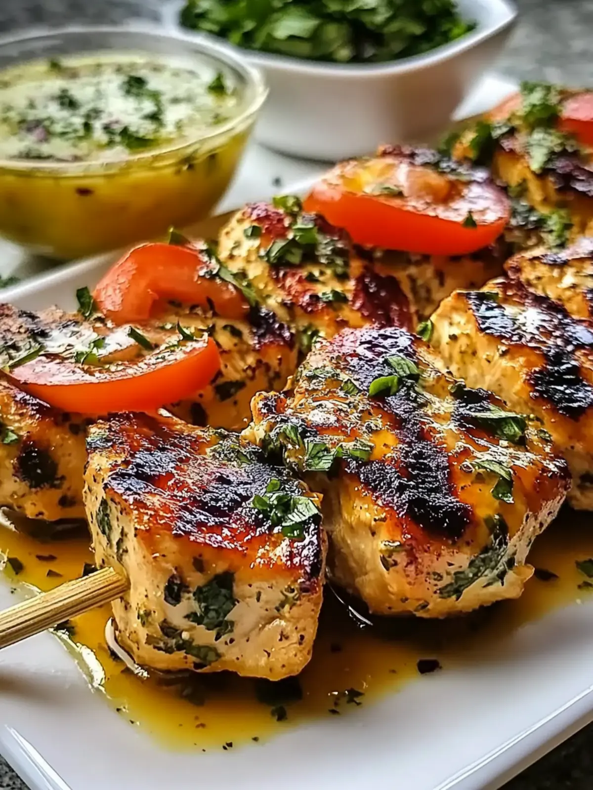 Greek Chicken Souvlaki with Maple Dijon Glaze Done Right 3 Greek Chicken Souvlaki with Maple Dijon Glaze
