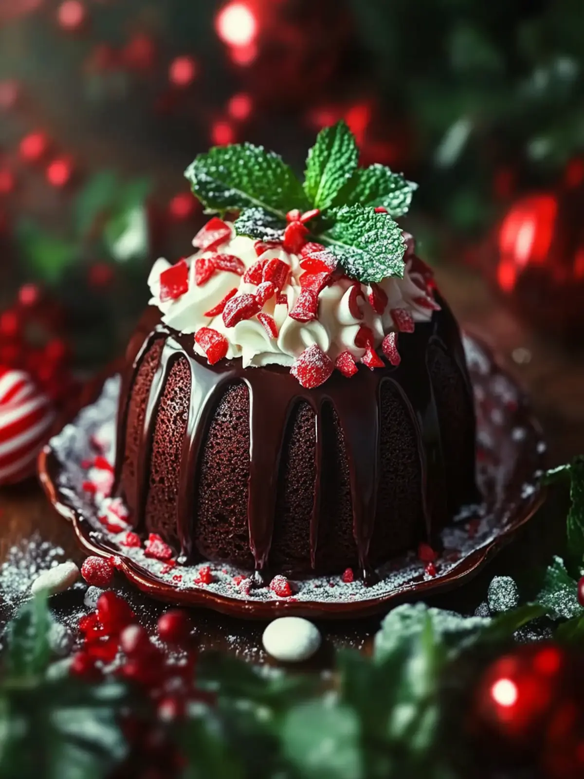 Decadent Vegan Peppermint Chocolate Cake for Sweet Celebrations 5 Vegan Peppermint Chocolate Cake