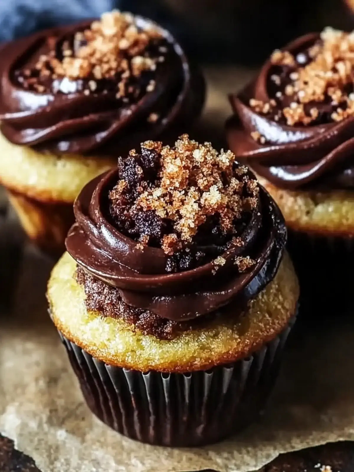 Irresistible Chocolate Babka Muffins with Espresso Crumble Delight 3 Chocolate Babka Muffins with Espresso Crumble