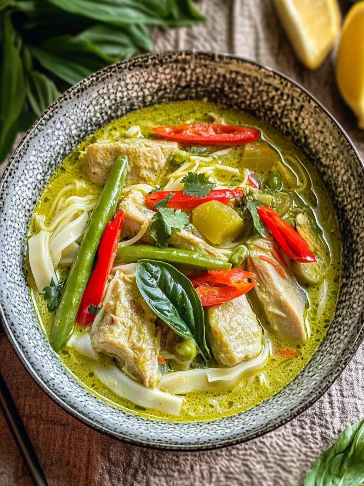 Zesty Thai Green Curry Noodle Soup in Just 30 Minutes 4 Thai Green Curry Noodle Soup