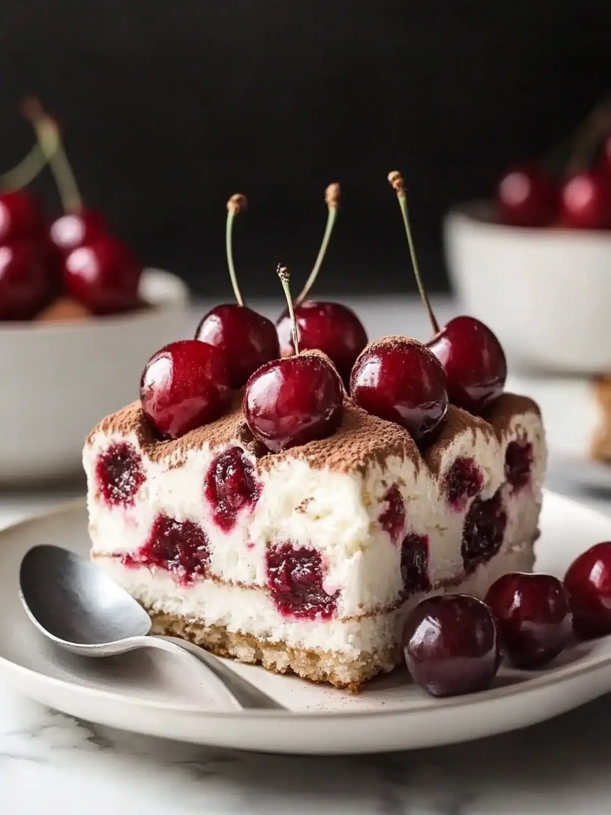 Cherry Amaretto Tiramisu: A Summer Delight to Savor 3 Cherry Amaretto Tiramisu