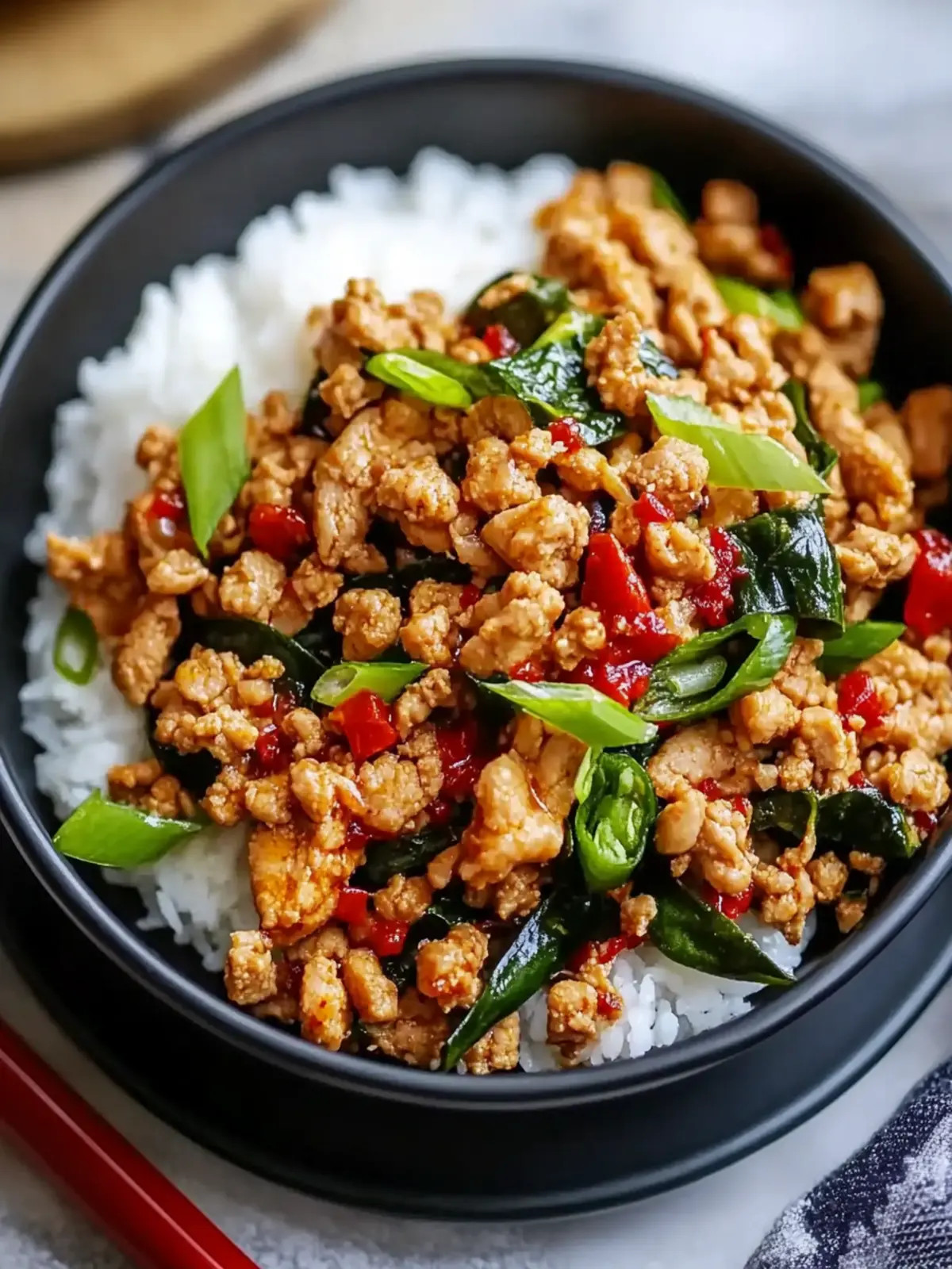 Low Carb Firecracker Ground Chicken for a Quick Flavor Boost 2 Low Carb Firecracker Ground Chicken