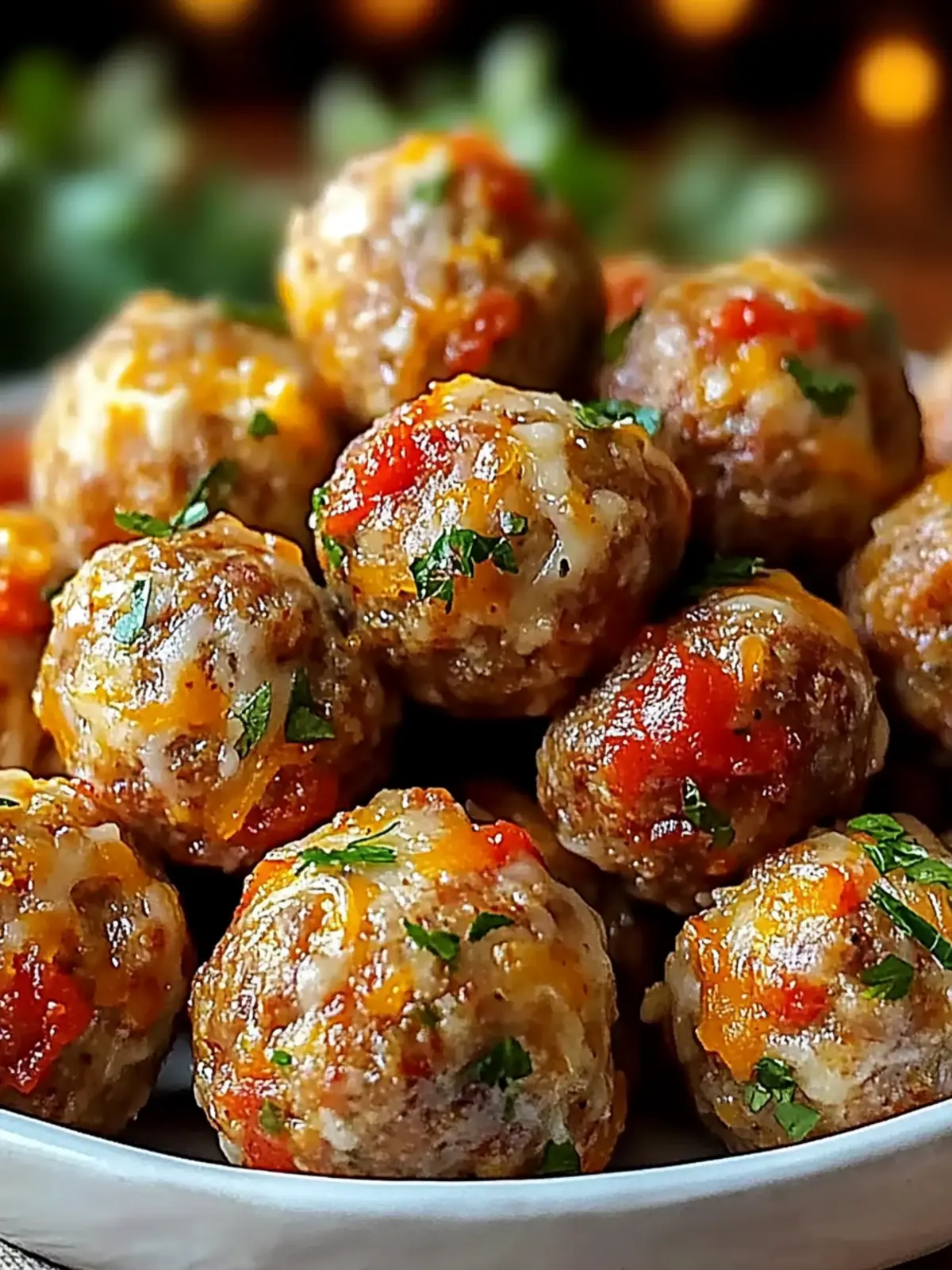 Savory Rotel Sausage Balls: A Kickin' Party Favorite! 3 Rotel Sausage Balls