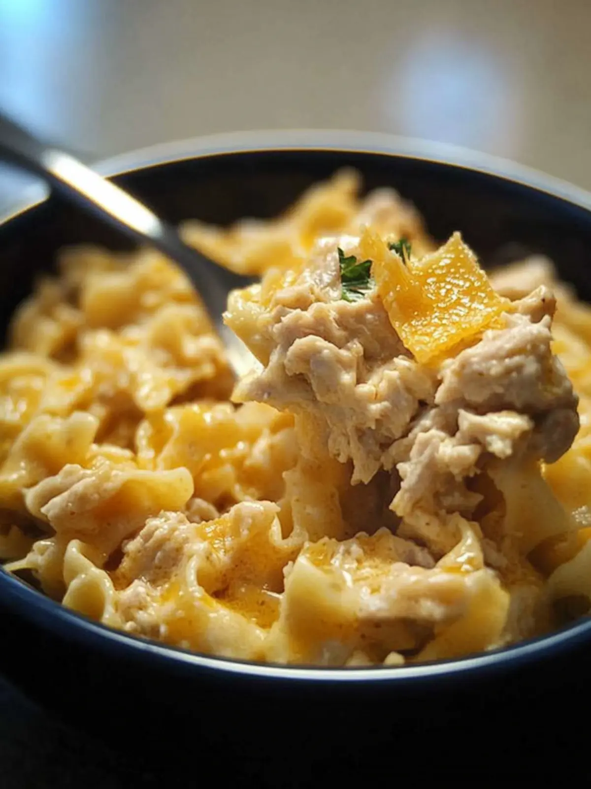 Hearty Slow Cooker Tuna Noodle Casserole for Cozy Nights 5 Slow cooker tuna noodle casserole