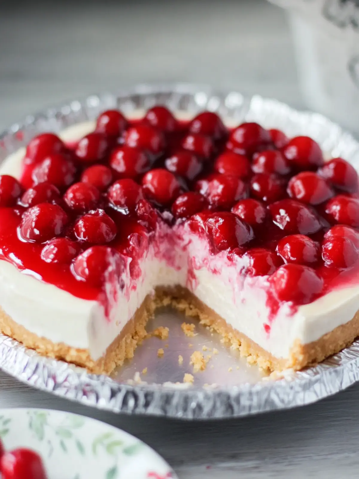 No-Bake Old-Fashioned Cherry Cheesecake That's Simply Irresistible 4 No-Bake Old-Fashioned Cherry Cheesecake
