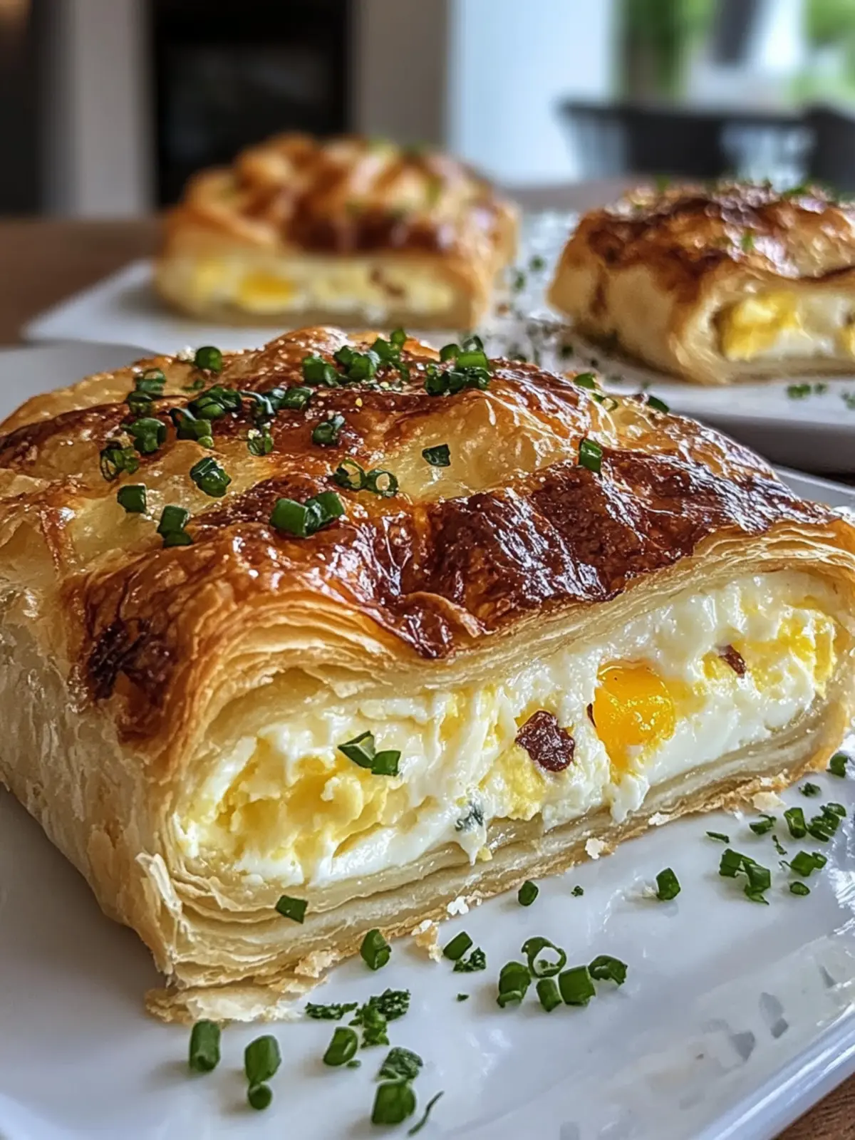 Baked Eggs Napoleon Pastry: A Gourmet Brunch Dream Come True 4 Baked Eggs Napoleon Pastry