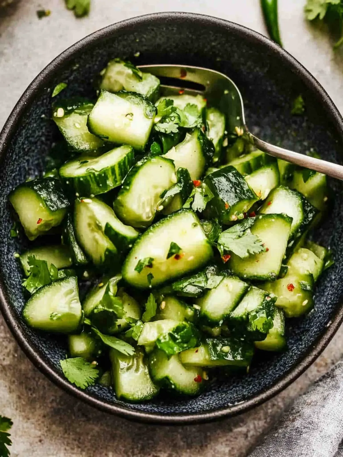 Savory Smashed Cucumber Salad for Bright Summer Days 3 Smashed Cucumber Salad
