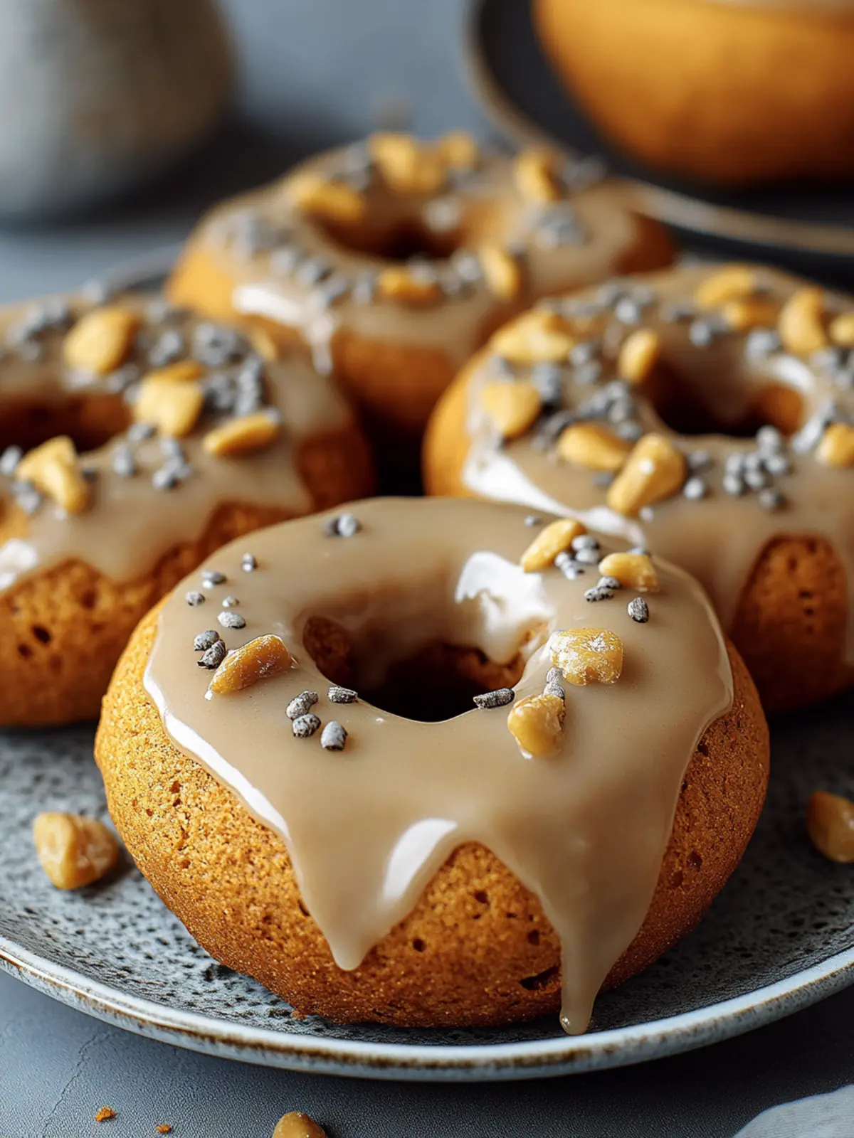 Gluten & Dairy Free Pumpkin Donuts with Maple Glaze Bliss 2 Gluten & Dairy Free Pumpkin Donuts with Maple Glaze