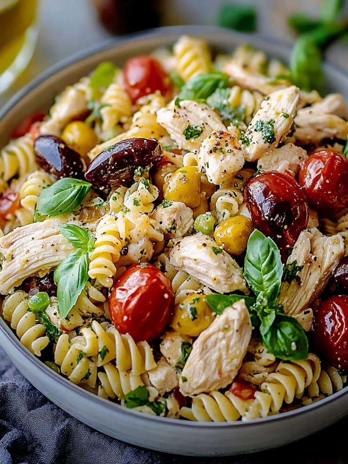 Mediterranean Chicken Pasta Salad: Fresh, Flavorful & Fun! 5 Mediterranean Chicken Pasta Salad