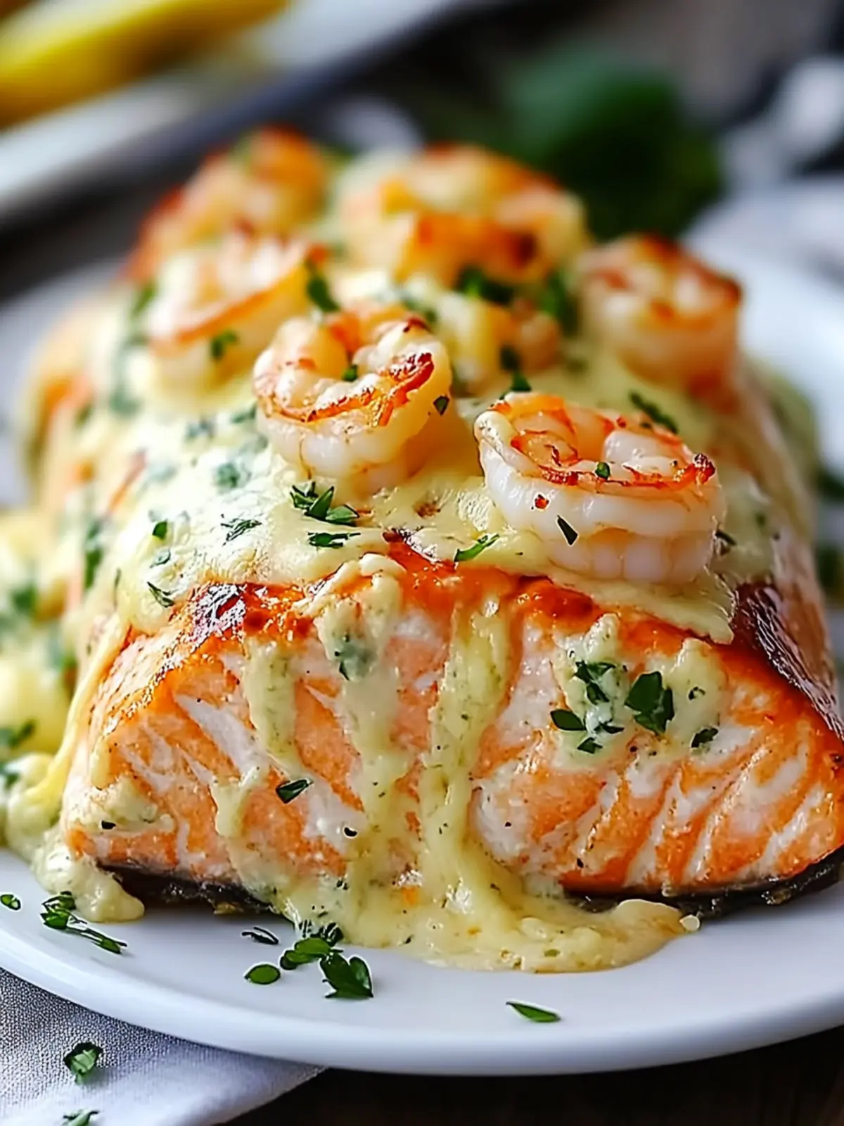 Cheesy Shrimp-Stuffed Salmon Guide for Effortless Gourmet Delights 4 Cheesy Shrimp-Stuffed Salmon Guide