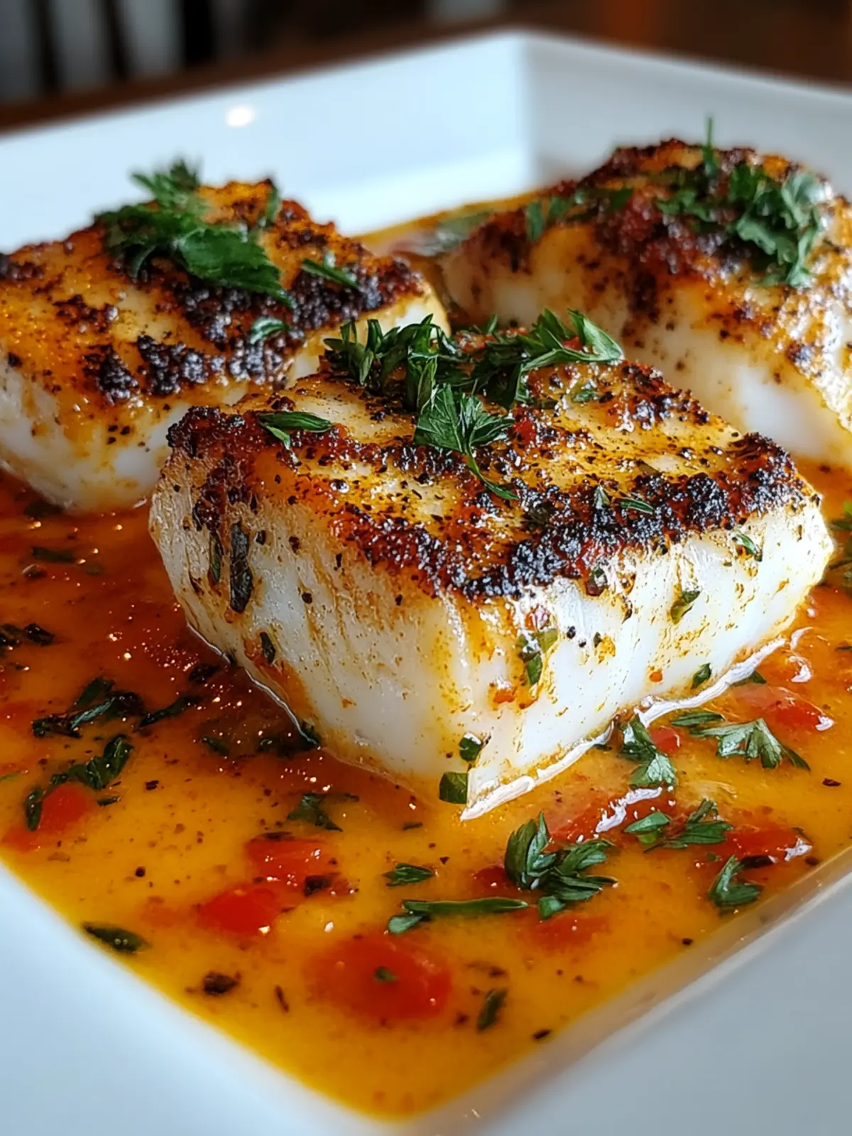 Cod in Roasted Red Pepper Sauce: A Healthy, Flavorful Feast 5 Cod in Roasted Red Pepper Sauce