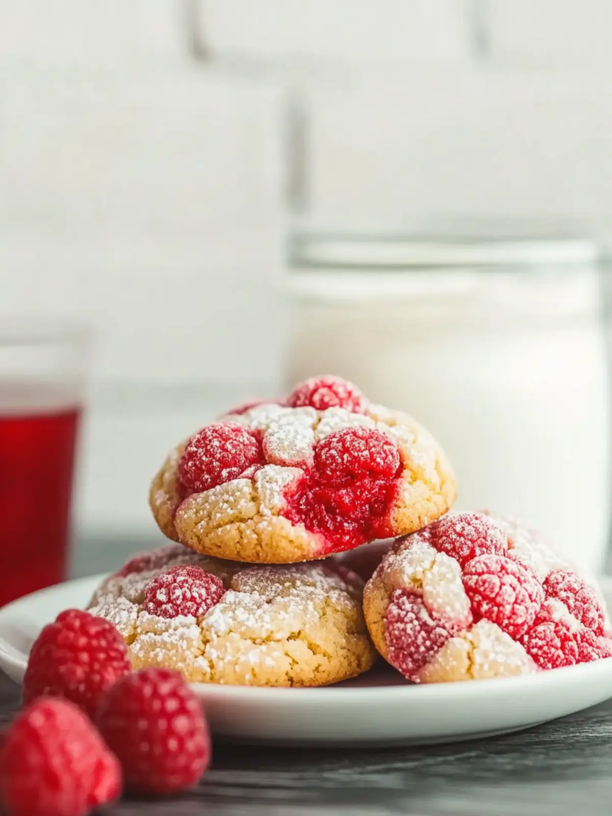 Delicious Raspberry Cookies with a Gooey Twist for Easy Baking 3 Raspberry Cookies with a Gooey Twist