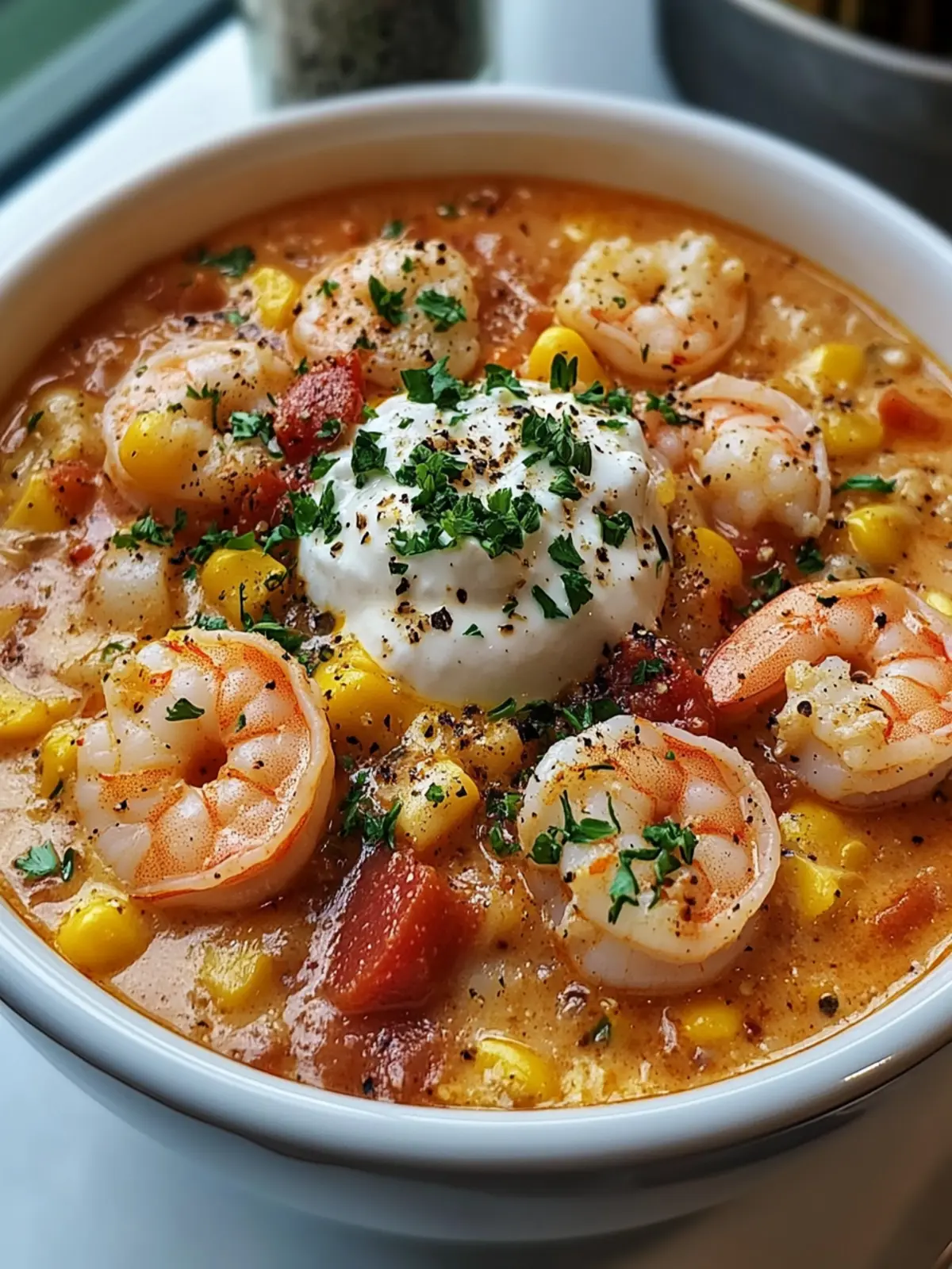 Creamy Seafood and Shrimp Chili for Cozy Family Dinners 4 Creamy Seafood and Shrimp Chili