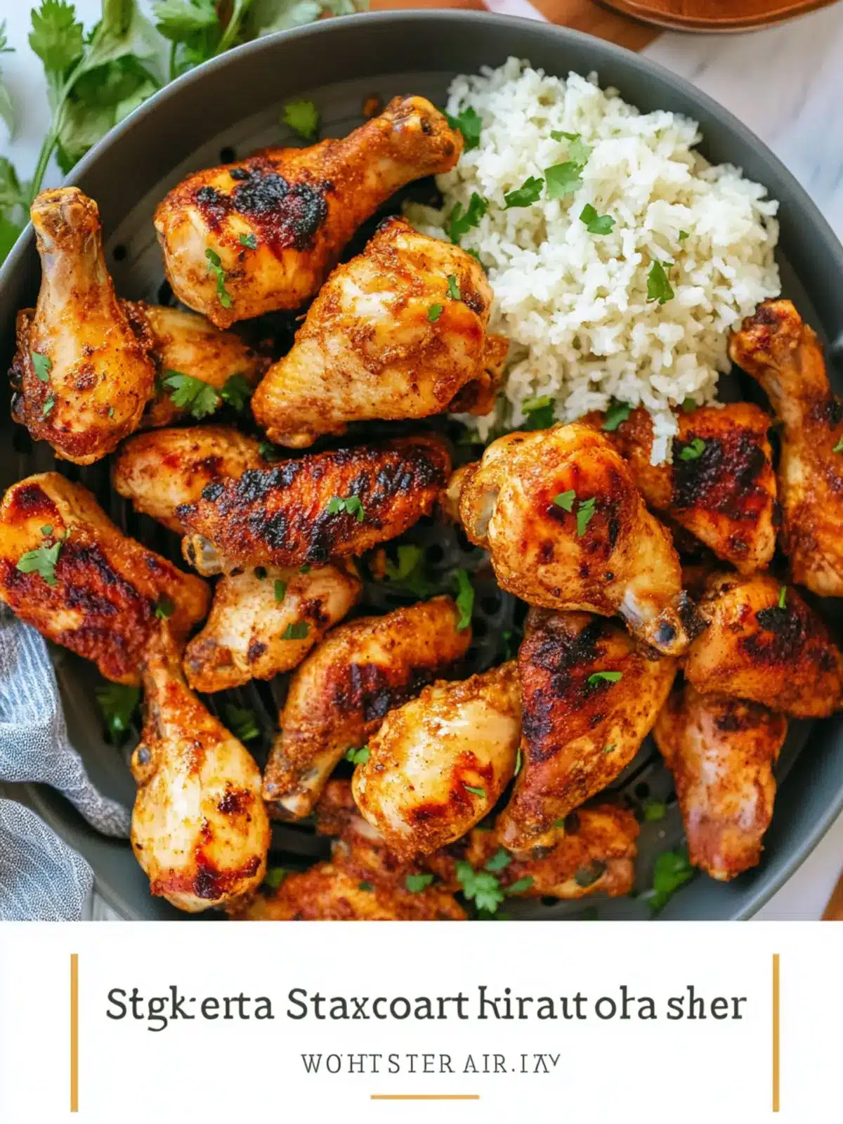 20-Minute Shawarma Chicken Thighs in the Air Fryer Magic 5 Shawarma Chicken Thighs in the Air Fryer