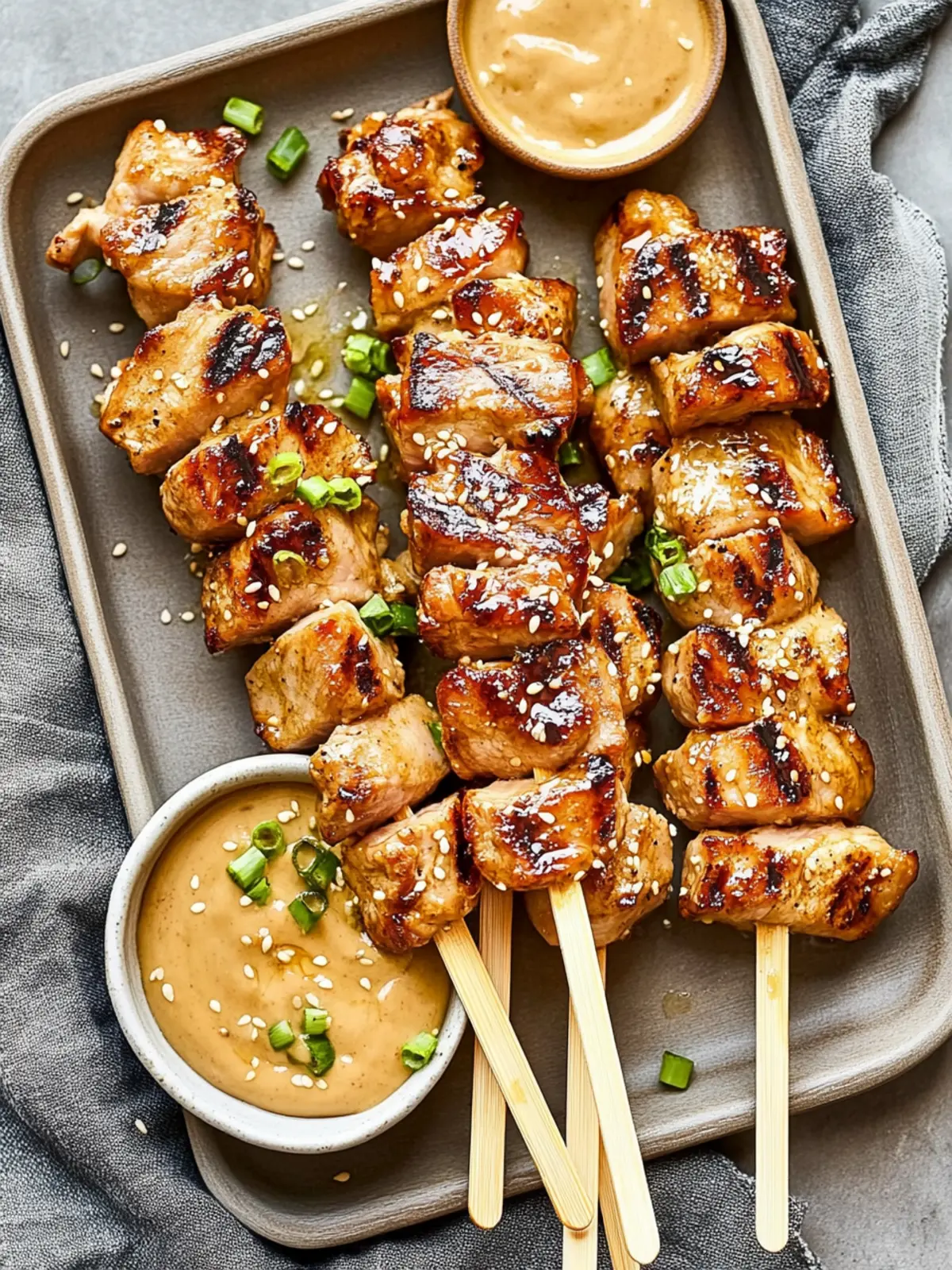 Miso Honey Pork Tenderloin Skewers for a Flavorful Feast 2 Miso Honey Pork Tenderloin Skewers