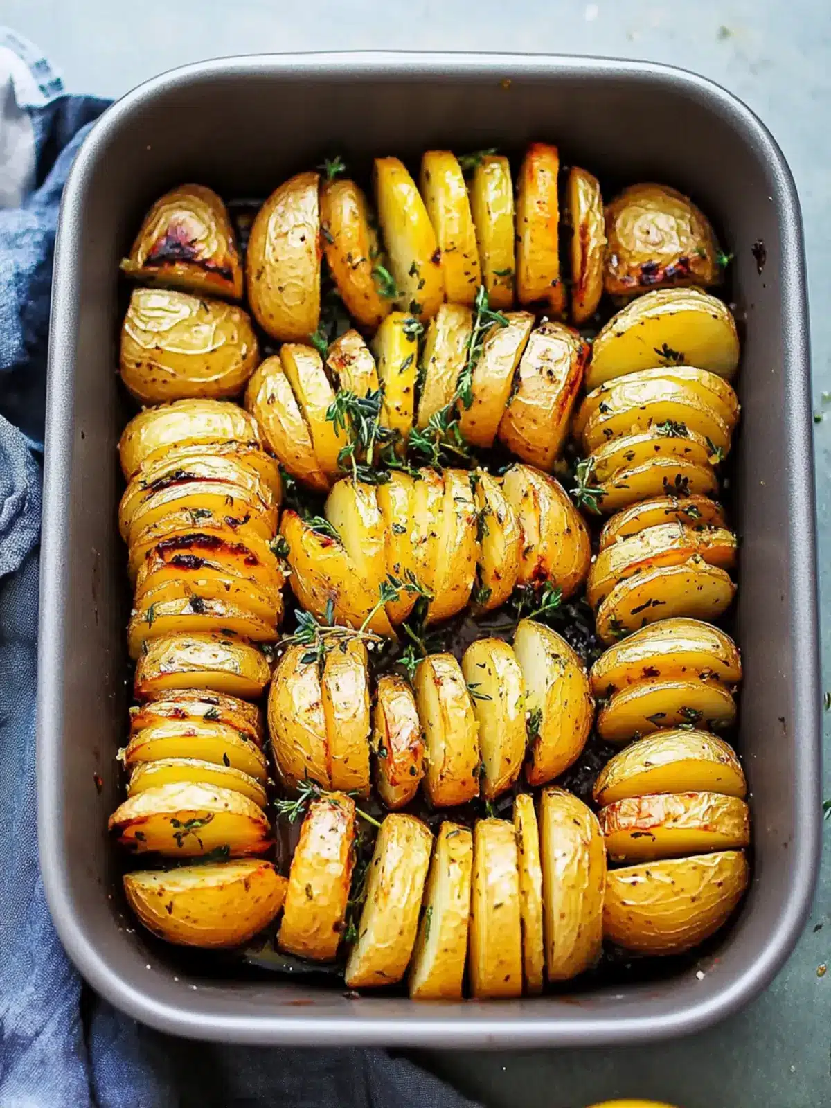 Perfectly Crispy Lemon Herb Roasted Potatoes You’ll Crave 5 Lemon Herb Roasted Potatoes