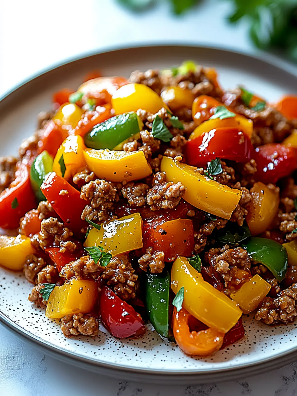 Savor Healthy Ground Turkey and Peppers in 20 Minutes 3 Ground Turkey and Peppers