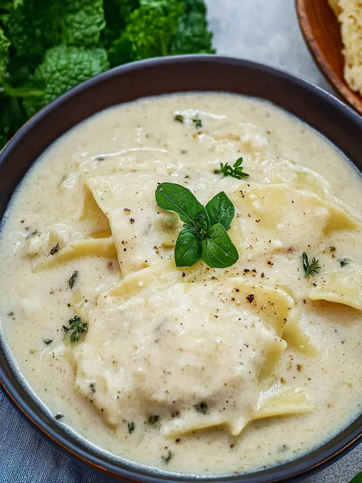 Creamy Vegan White Lasagna Soup That Will Warm Your Heart 3 Vegan White Lasagna Soup