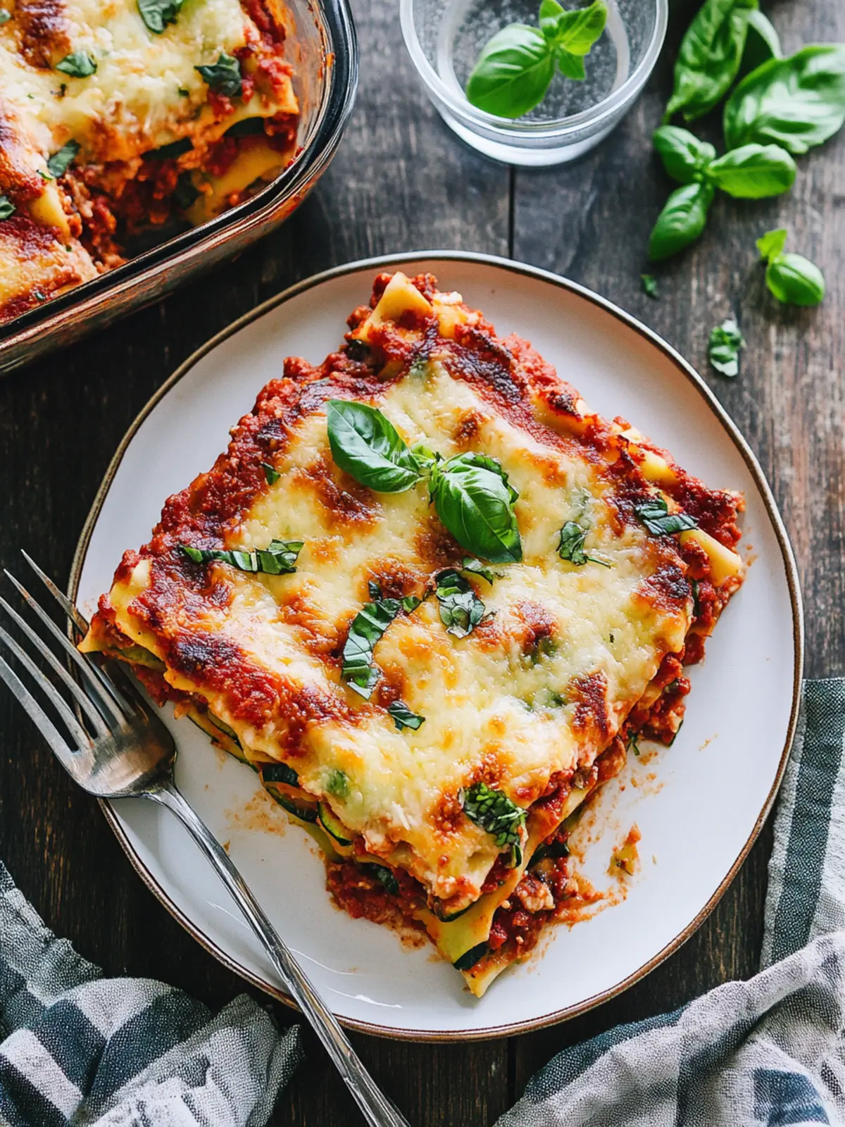 Bread Lasagna with Zucchini: Comfort Food Redefined! 4 Bread Lasagna with Zucchini