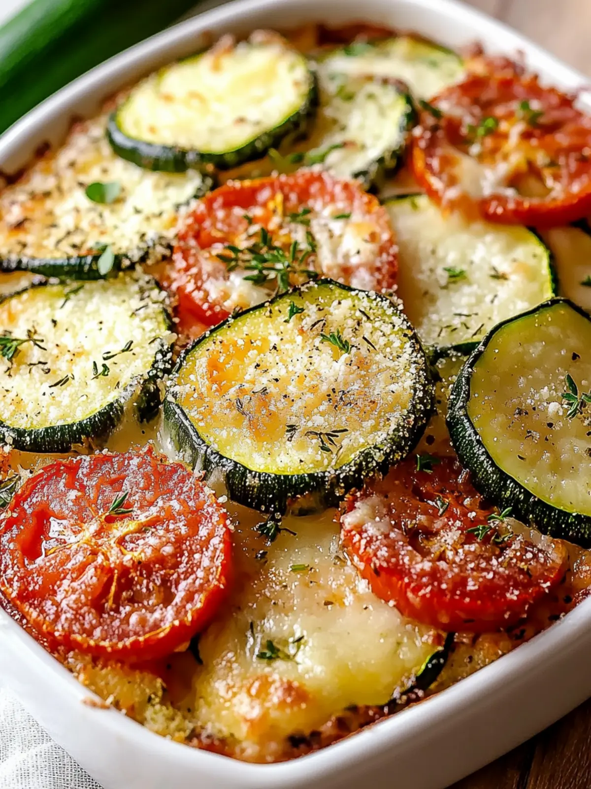 Parmesan Tomato Zucchini Bake: Fresh, Flavorful & Easy! 5 Parmesan Tomato Zucchini Bake
