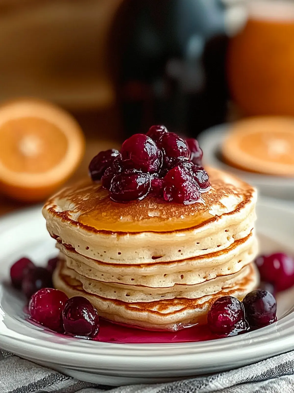 Cranberry Orange Buttermilk Pancakes for a Festive Breakfast 2 Cranberry Orange Buttermilk Pancakes