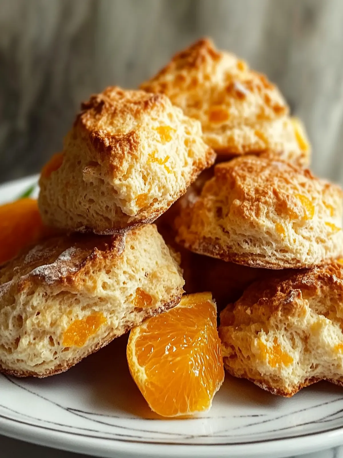 Aromatic Orange Chai Scones to Brighten Your Brunch! 4 Orange Chai Scones Aromatic