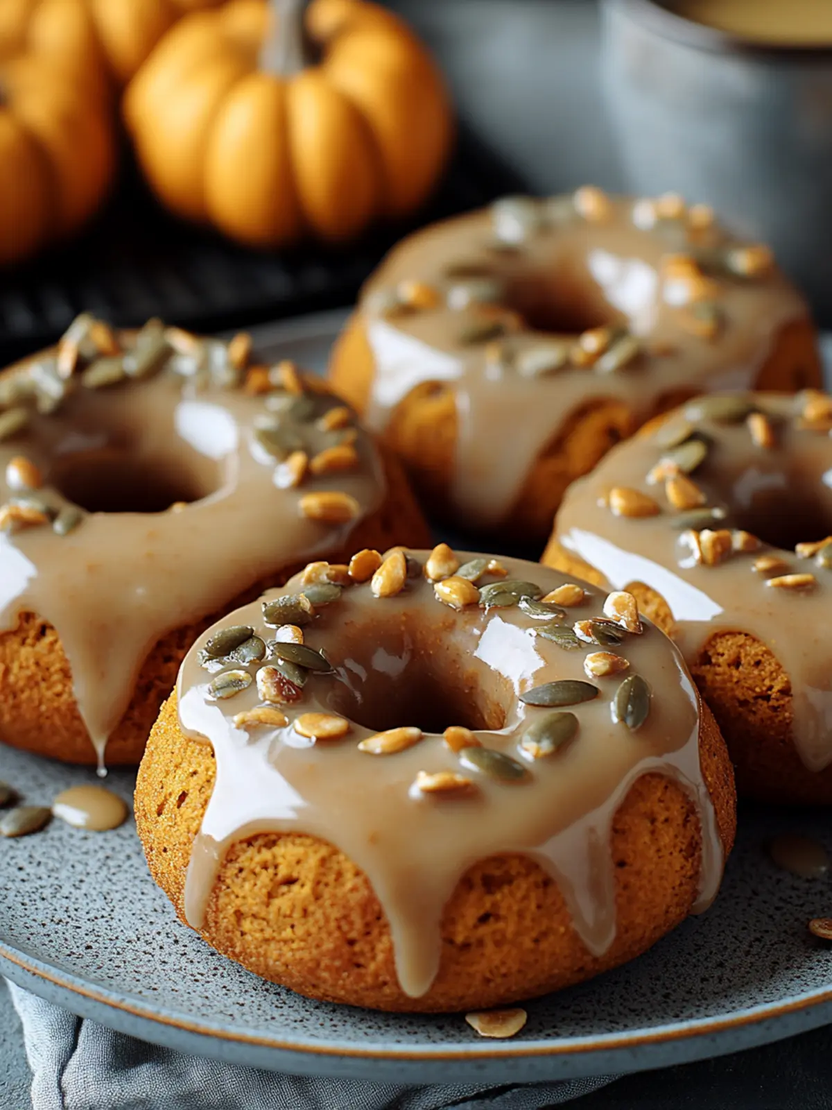 Gluten & Dairy Free Pumpkin Donuts with Maple Glaze Bliss 4 Gluten & Dairy Free Pumpkin Donuts with Maple Glaze