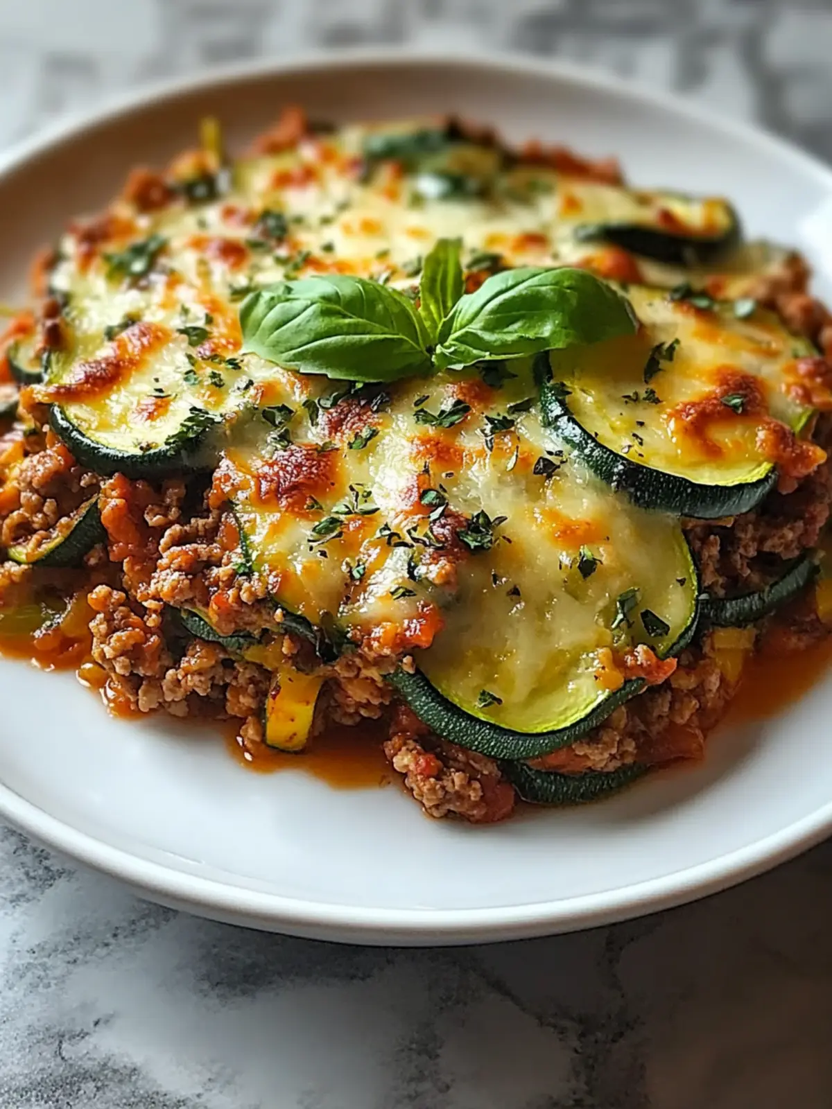 Savory Ground Turkey Zucchini Casserole That Everyone Will Love 5 Ground Turkey Zucchini Casserole